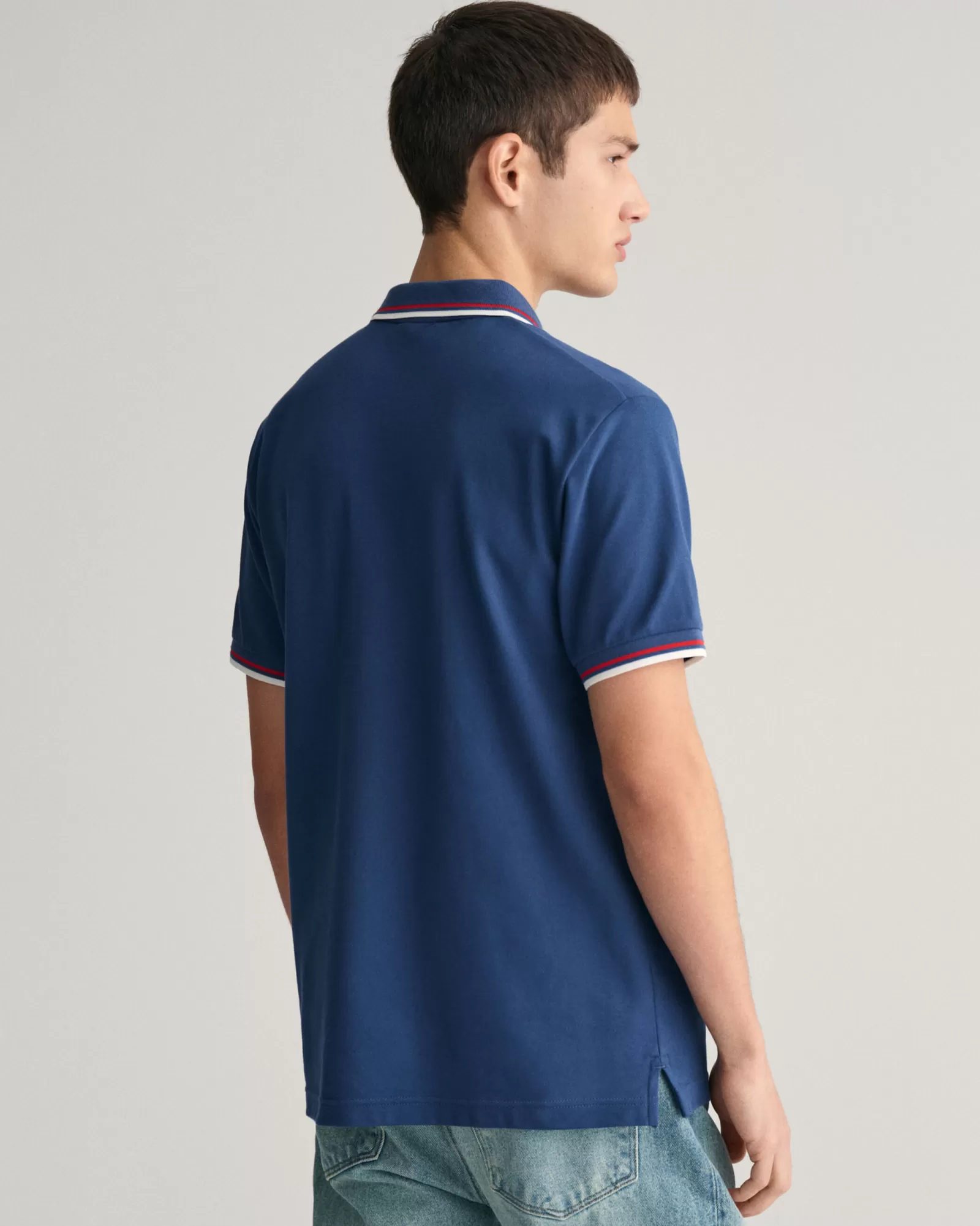 GANT 2-Color Tipped Piqué Polo Shirt | Pikéer