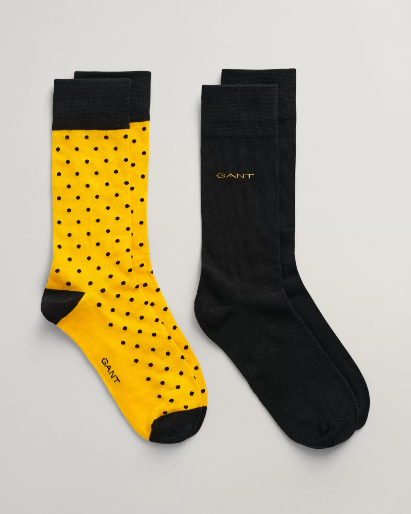 GANT 2-Pack Dot & Solid Socks | Strumpor