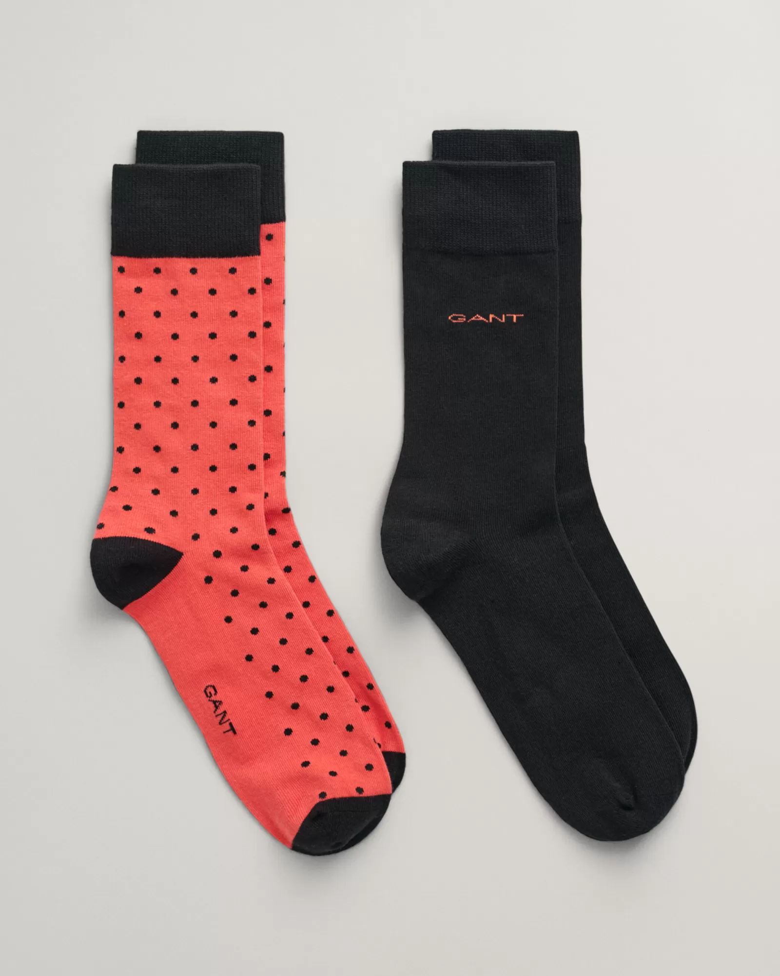 GANT 2-Pack Dot & Solid Socks | Strumpor