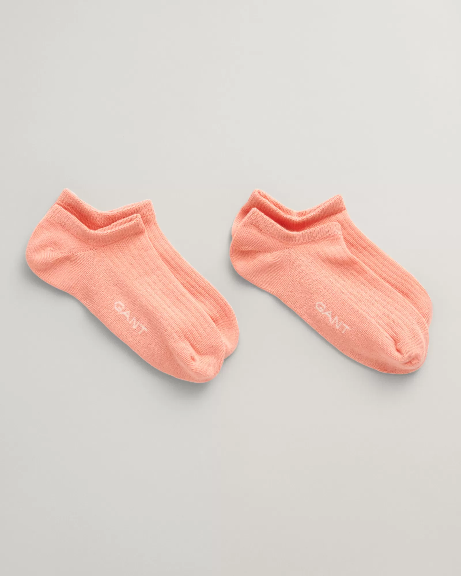 GANT 2-Pack Ribbed Lyocell Low Cut Socks | Strumpor