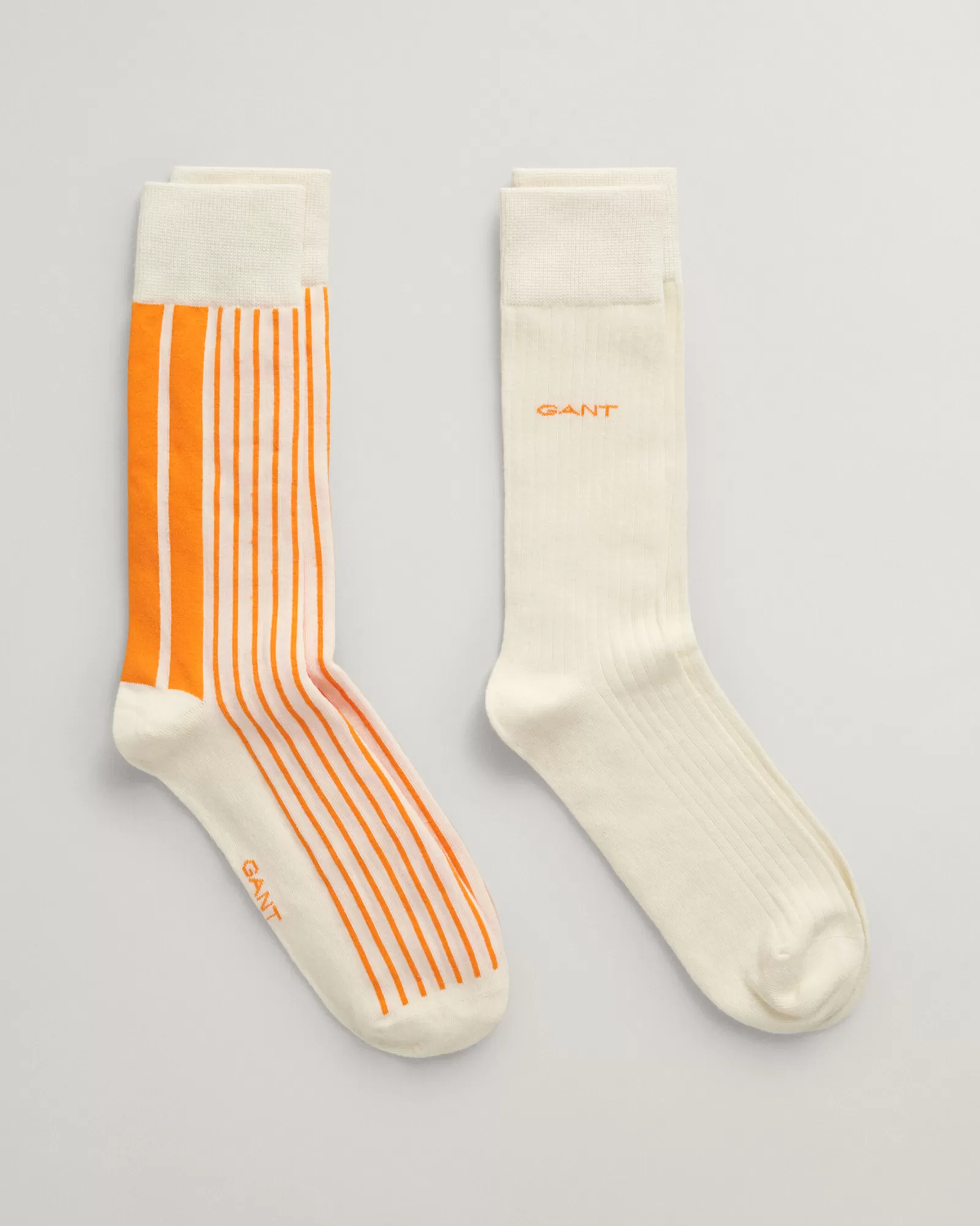 GANT 2-Pack Striped Ribbed Socks | Strumpor