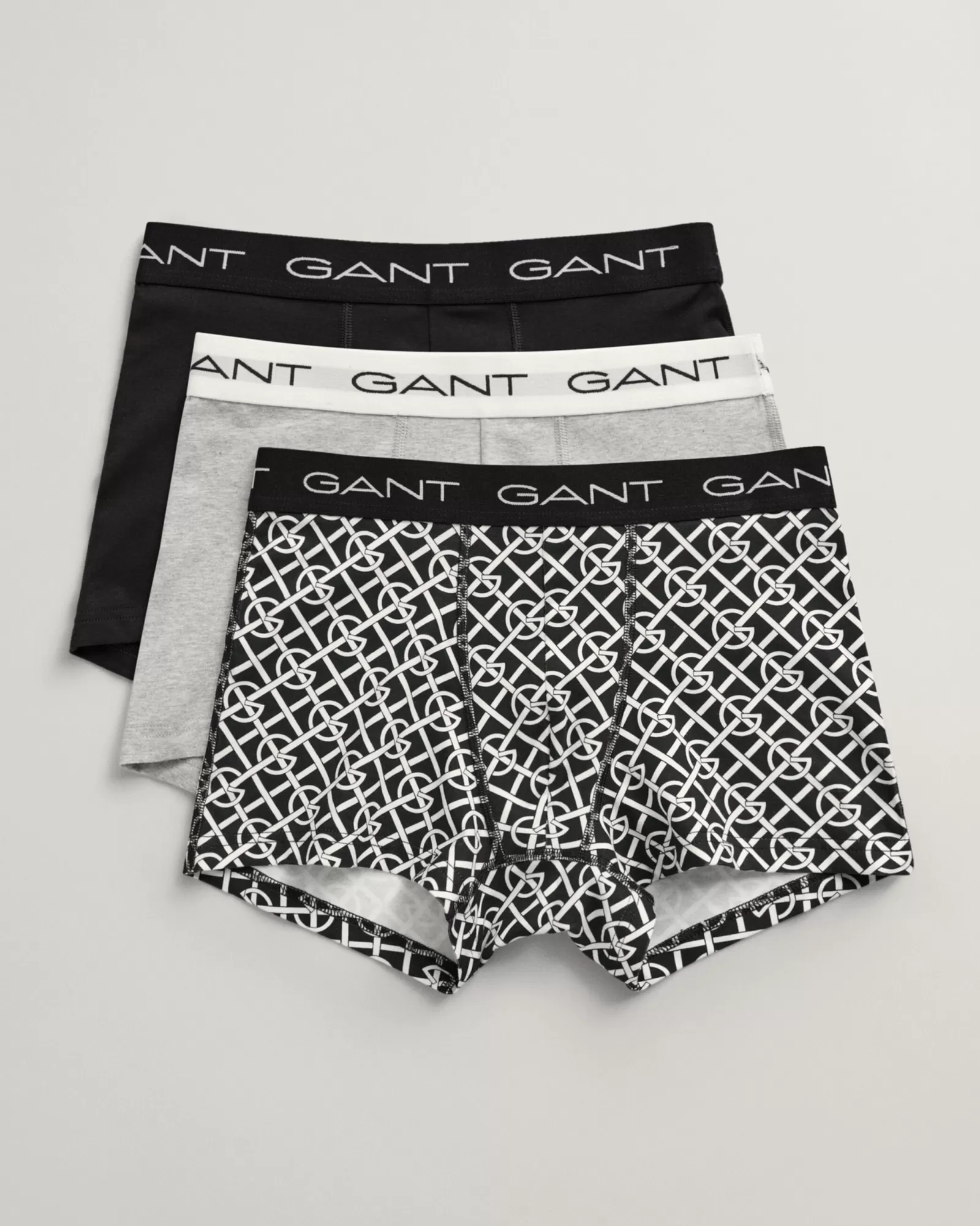 GANT 3-Pack G Patterned Trunks | Underkläder