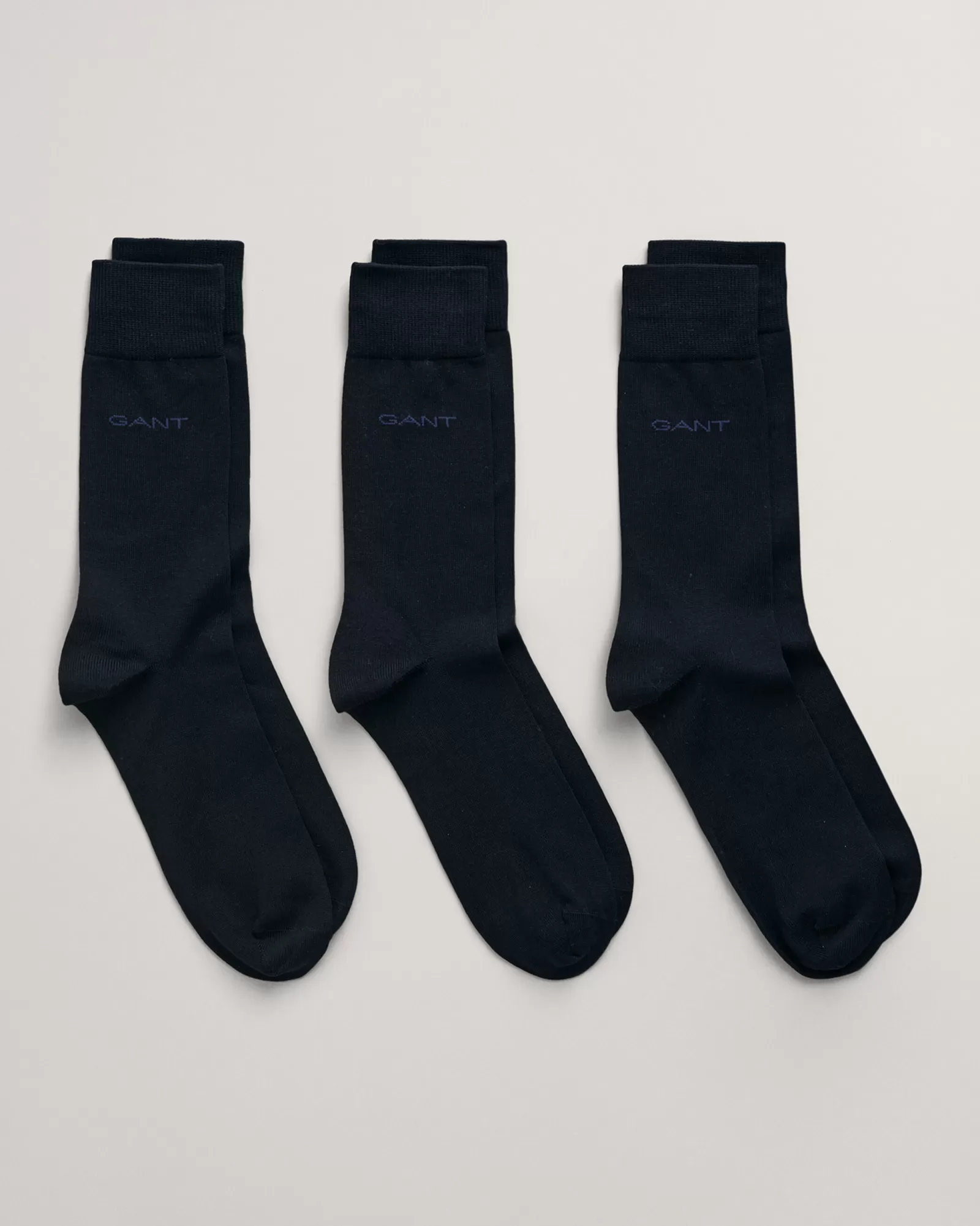 GANT 3-Pack Mercerized Cotton Socks | Strumpor