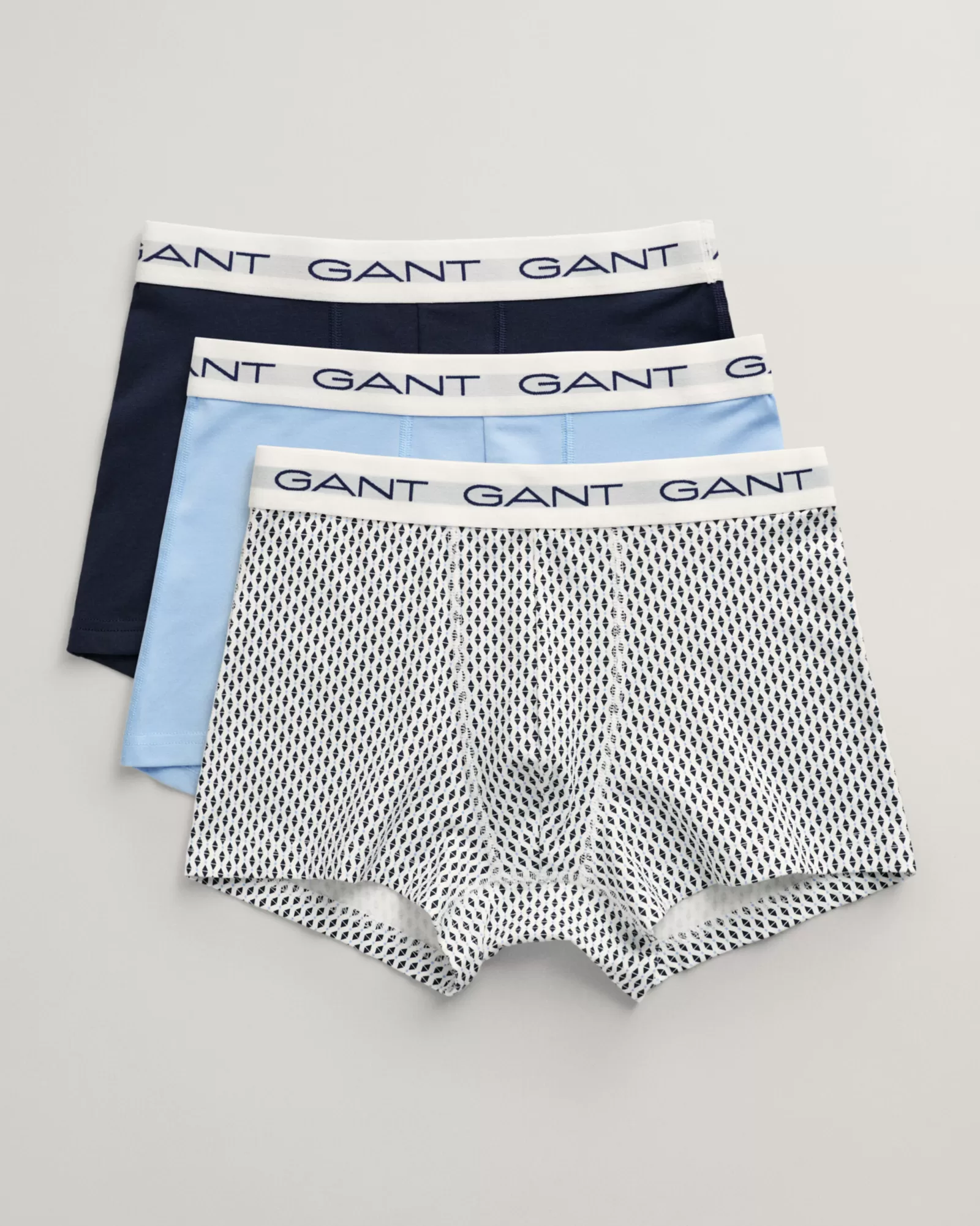 GANT 3-Pack Microprint Trunks | Underkläder