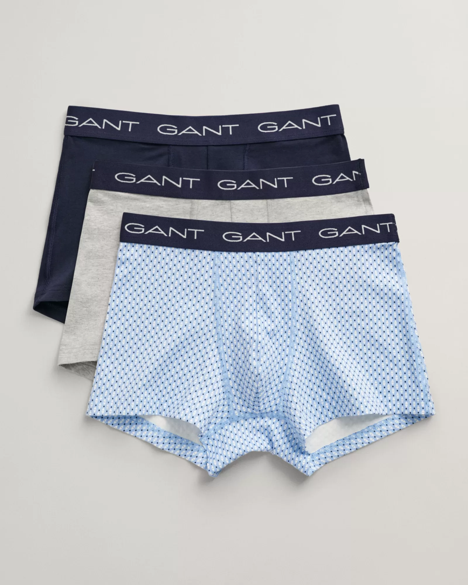 GANT 3-Pack Microprint Trunks | Underkläder