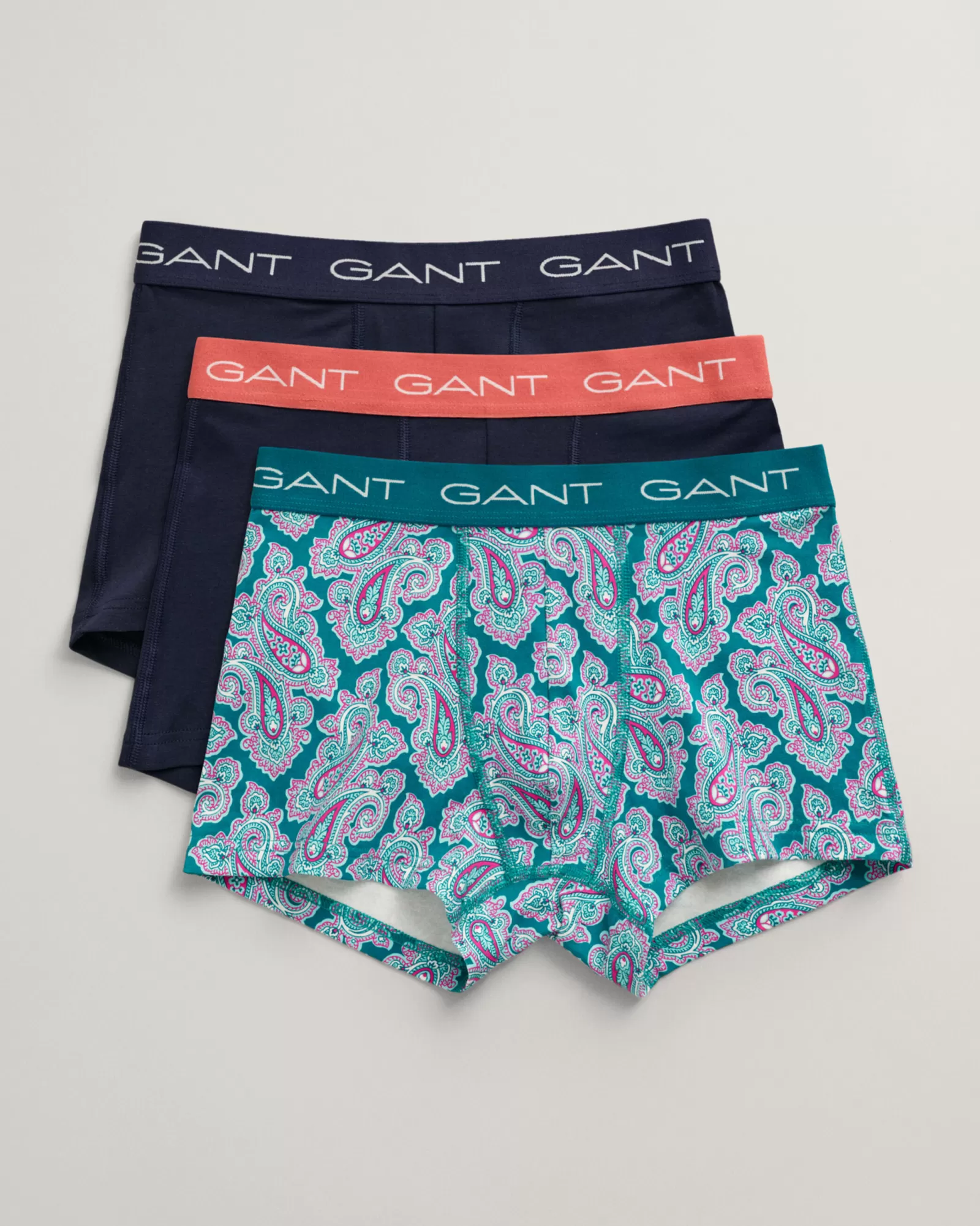 GANT 3-Pack Paisley Print Trunks | Underkläder