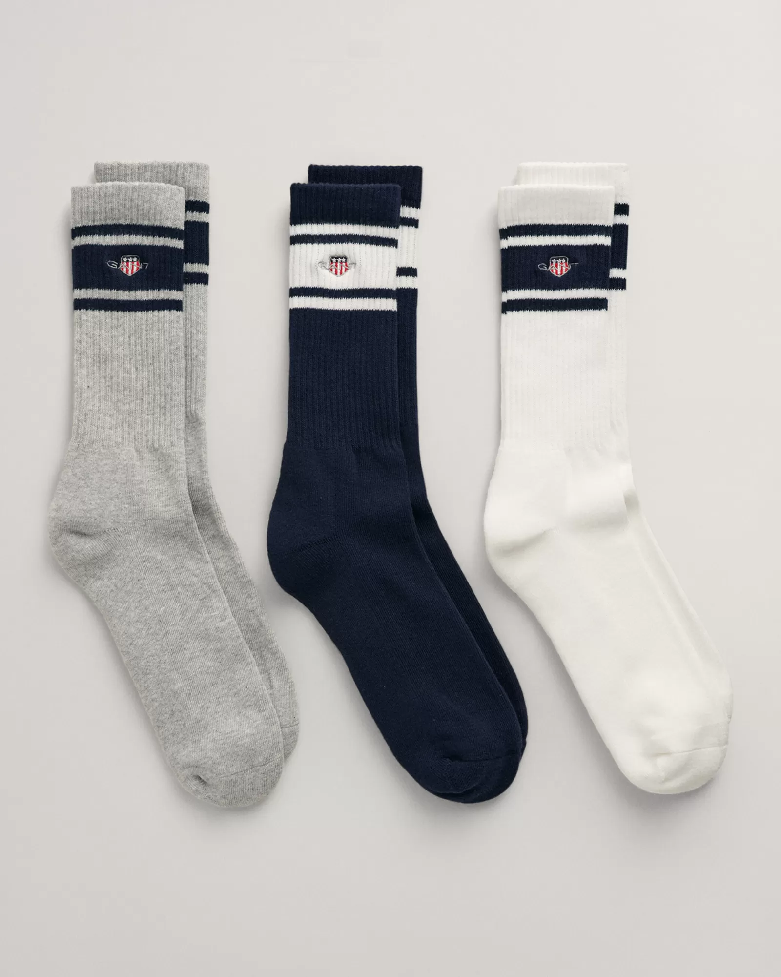 GANT 3-Pack Shield Sport Socks | Strumpor