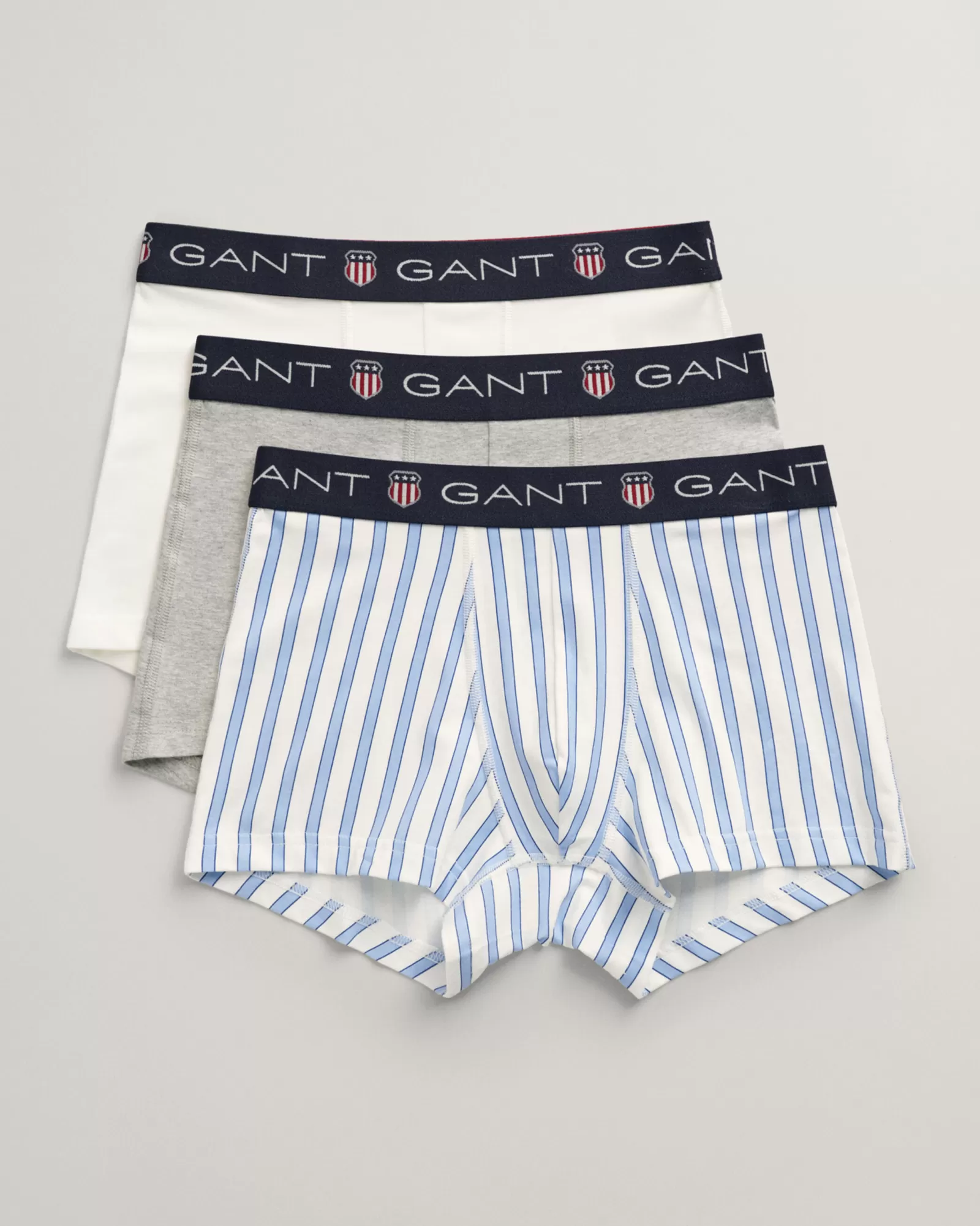 GANT 3-Pack Striped Shield Trunks | Underkläder