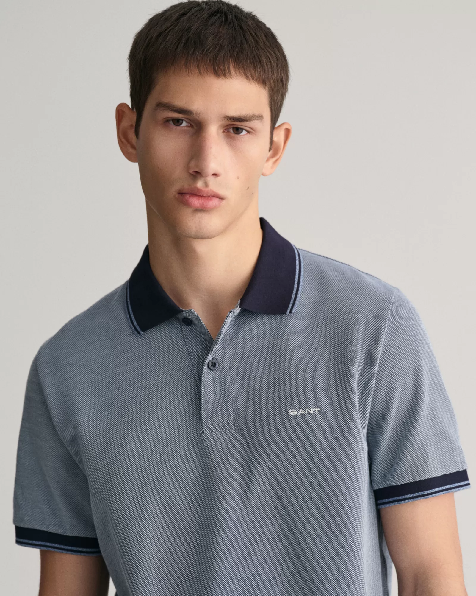 GANT 4-Color Oxford Piqué Polo Shirt | Pikéer