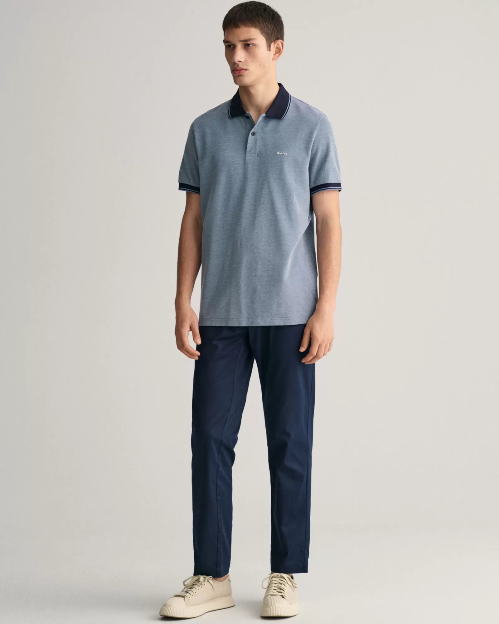 GANT 4-Color Oxford Piqué Polo Shirt | Pikéer