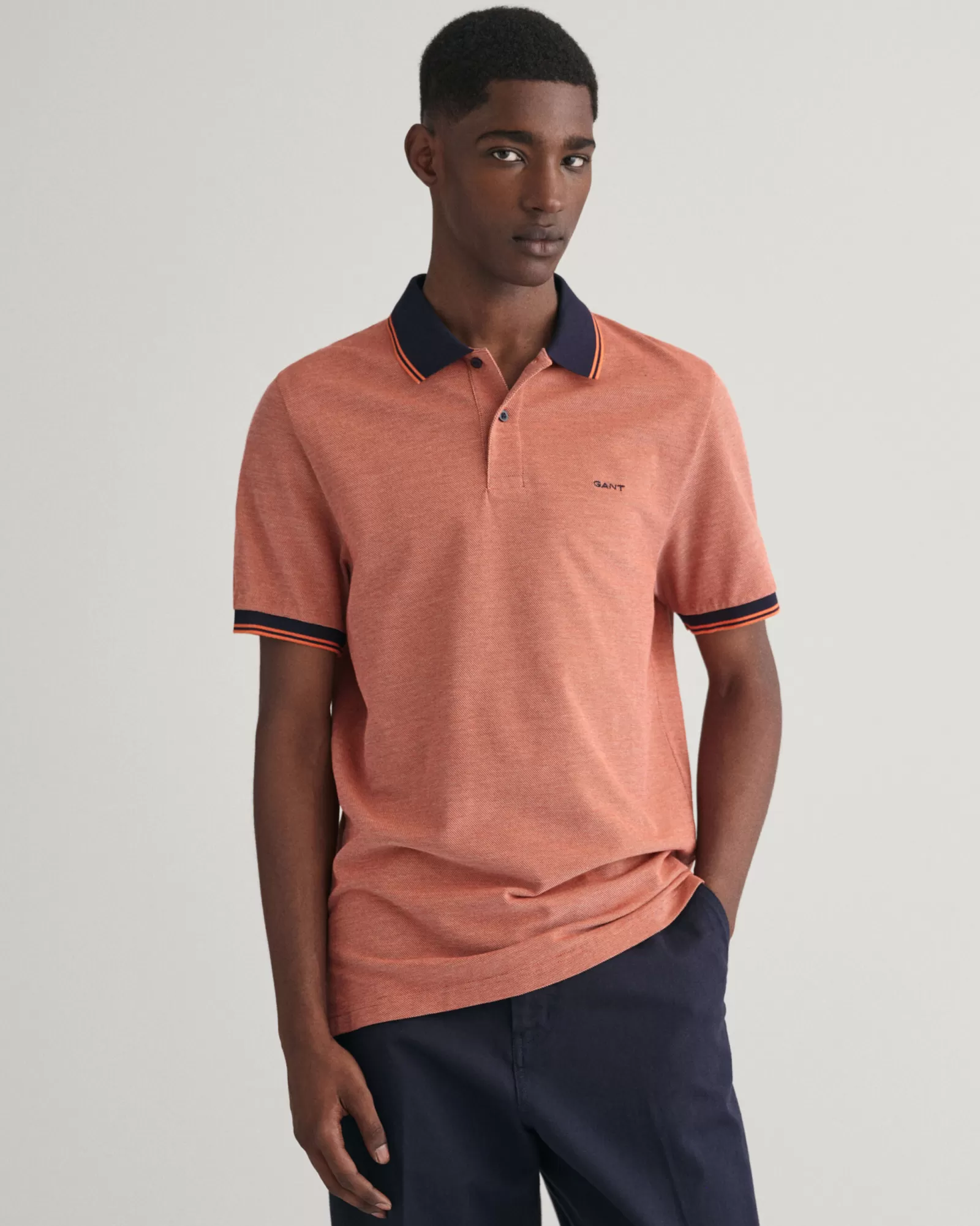 GANT 4-Color Oxford Piqué Polo Shirt | Pikéer