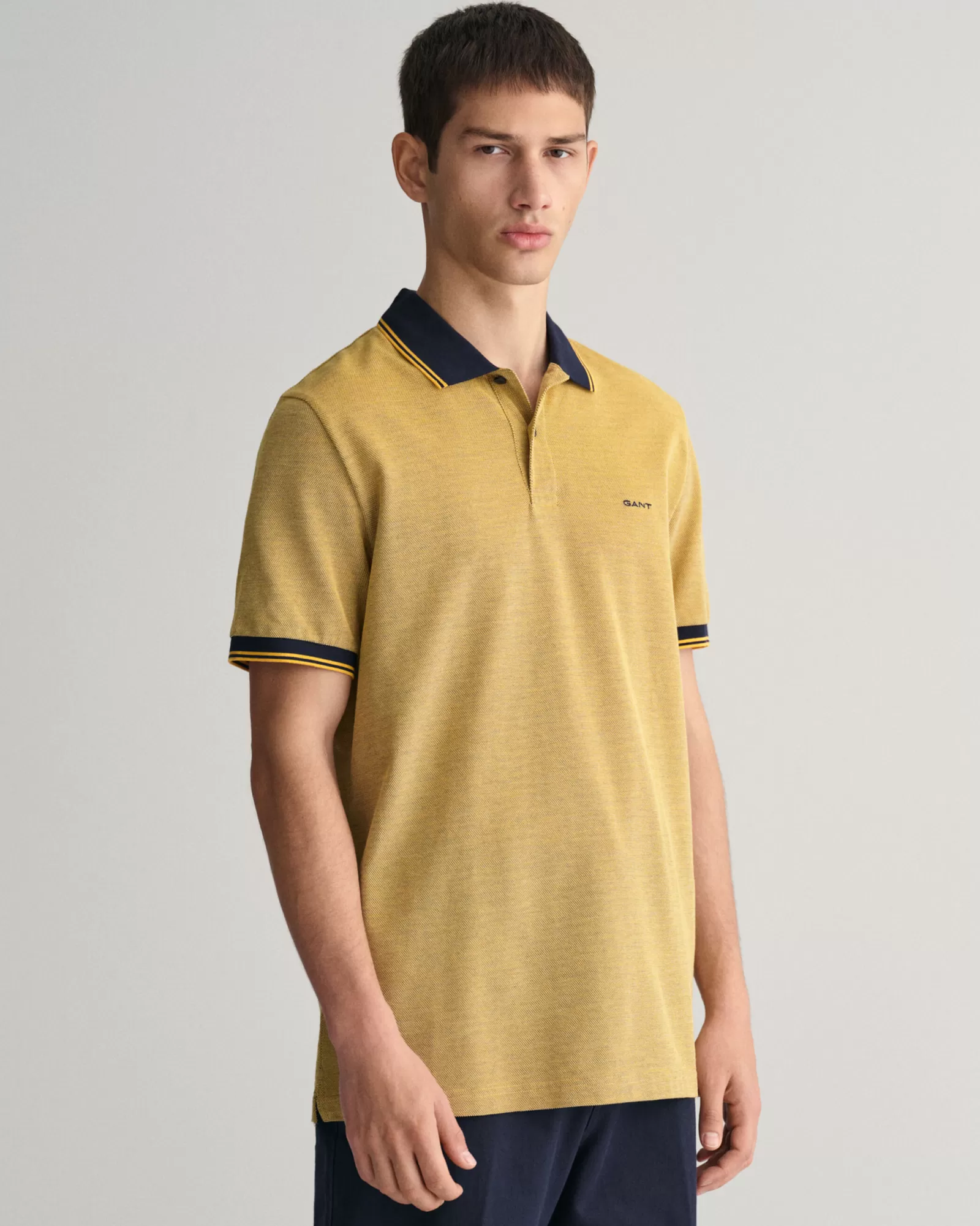 GANT 4-Color Oxford Piqué Polo Shirt | Pikéer
