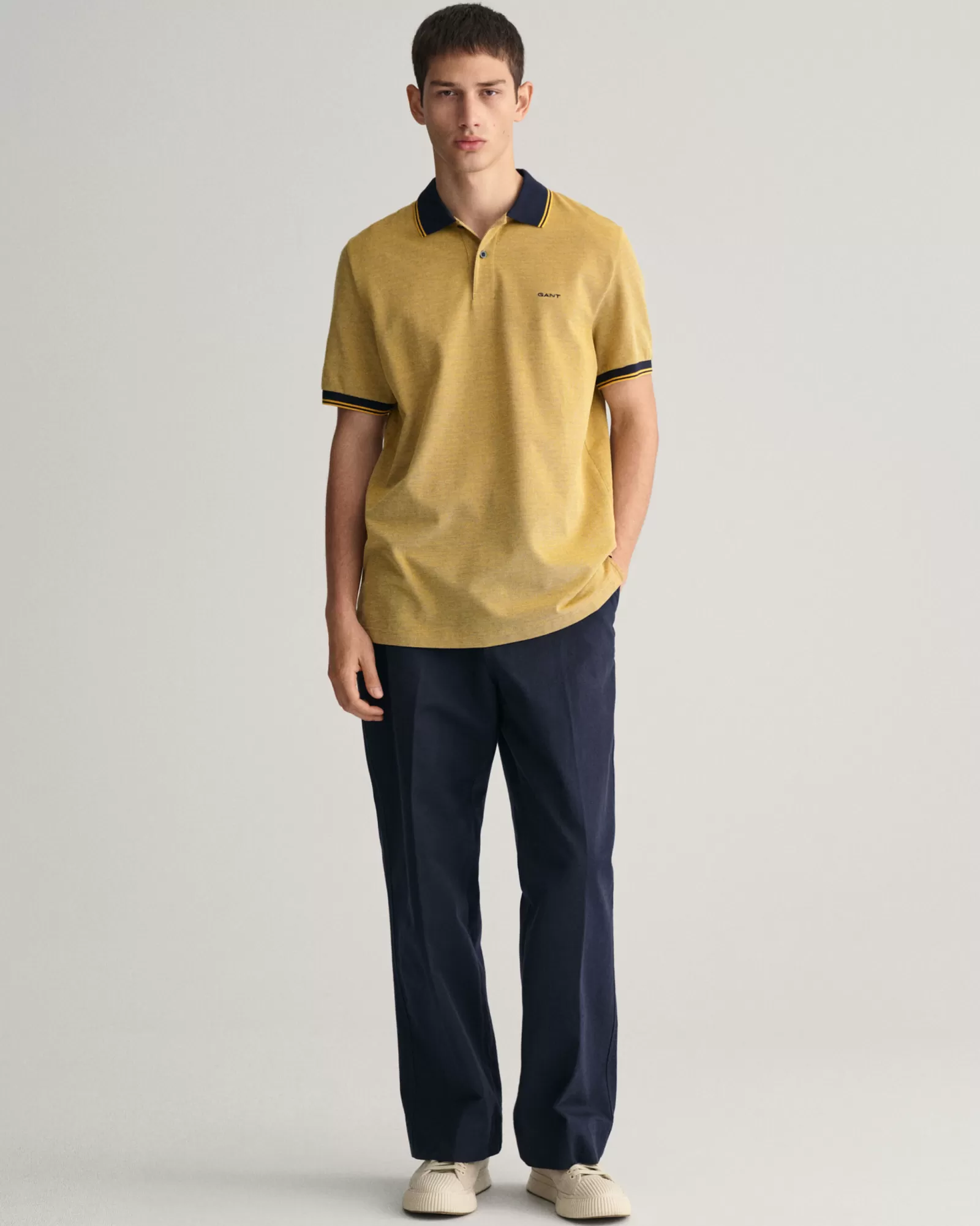 GANT 4-Color Oxford Piqué Polo Shirt | Pikéer