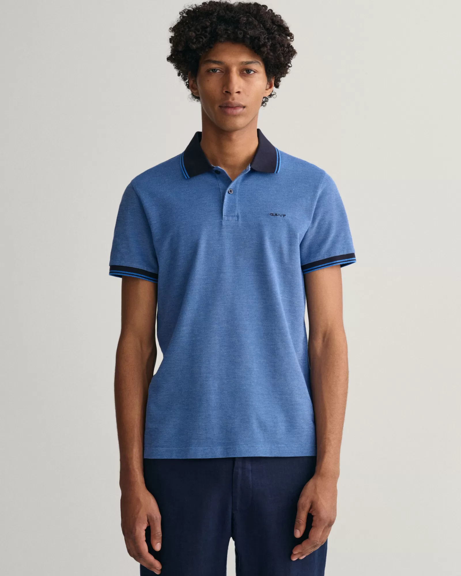 GANT 4-Color Oxford Piqué Polo Shirt | Pikéer