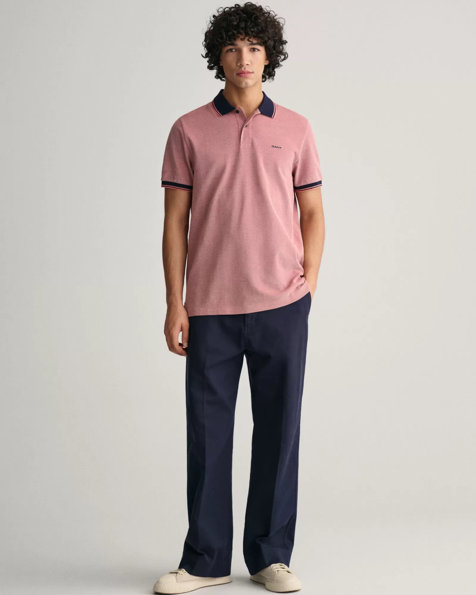 GANT 4-Color Oxford Piqué Polo Shirt | Pikéer