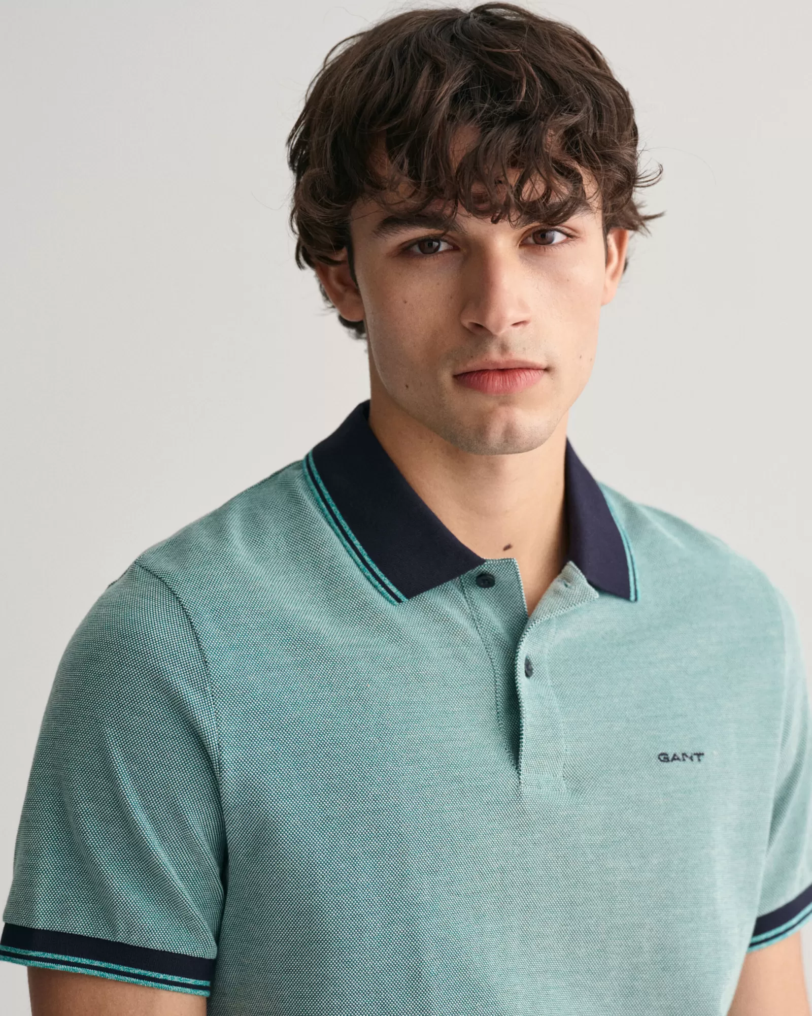 GANT 4-Color Oxford Piqué Polo Shirt | Pikéer