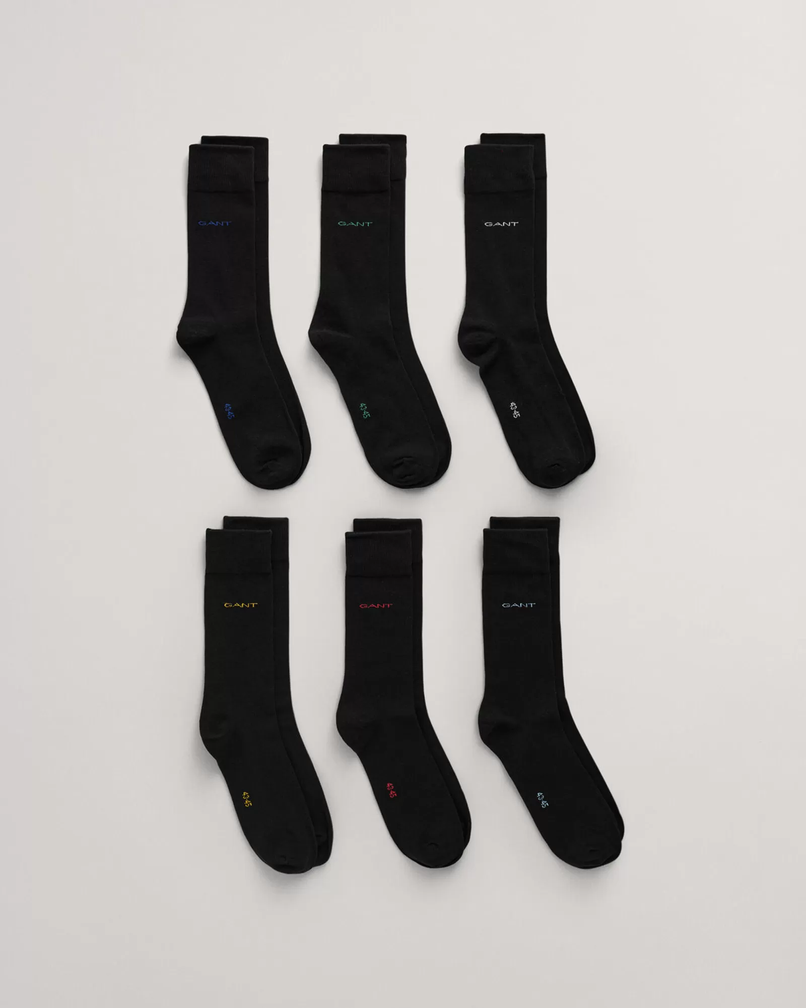 GANT 6-Pack Soft Cotton Socks | Strumpor