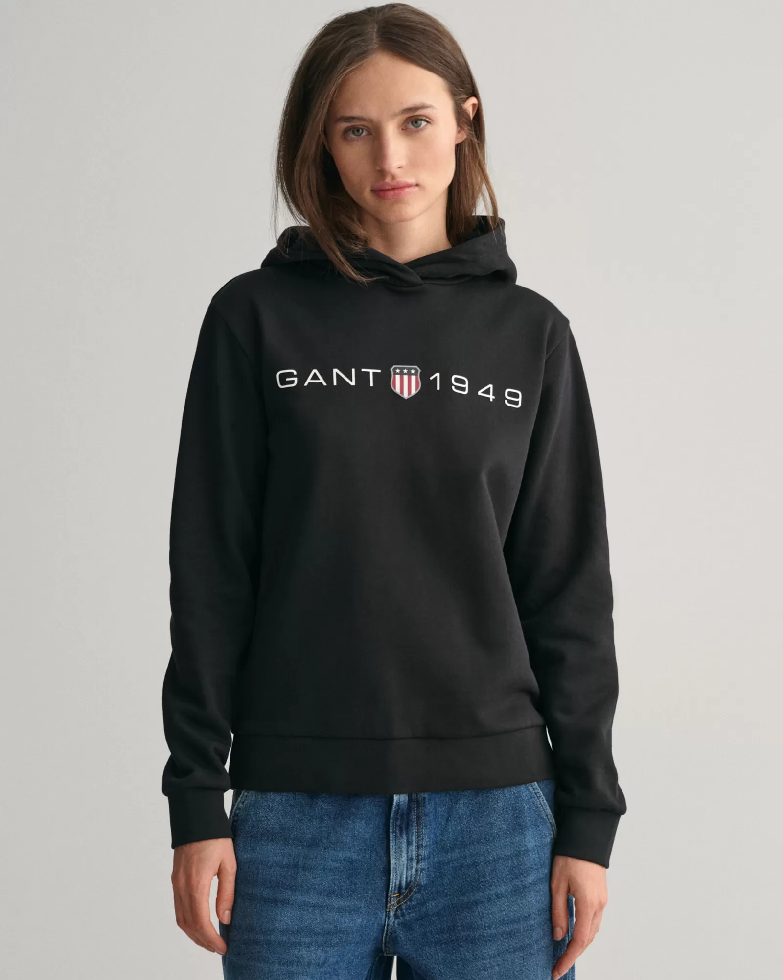 GANT Archive Shield Print Hoodie | Hoodies & Tröjor