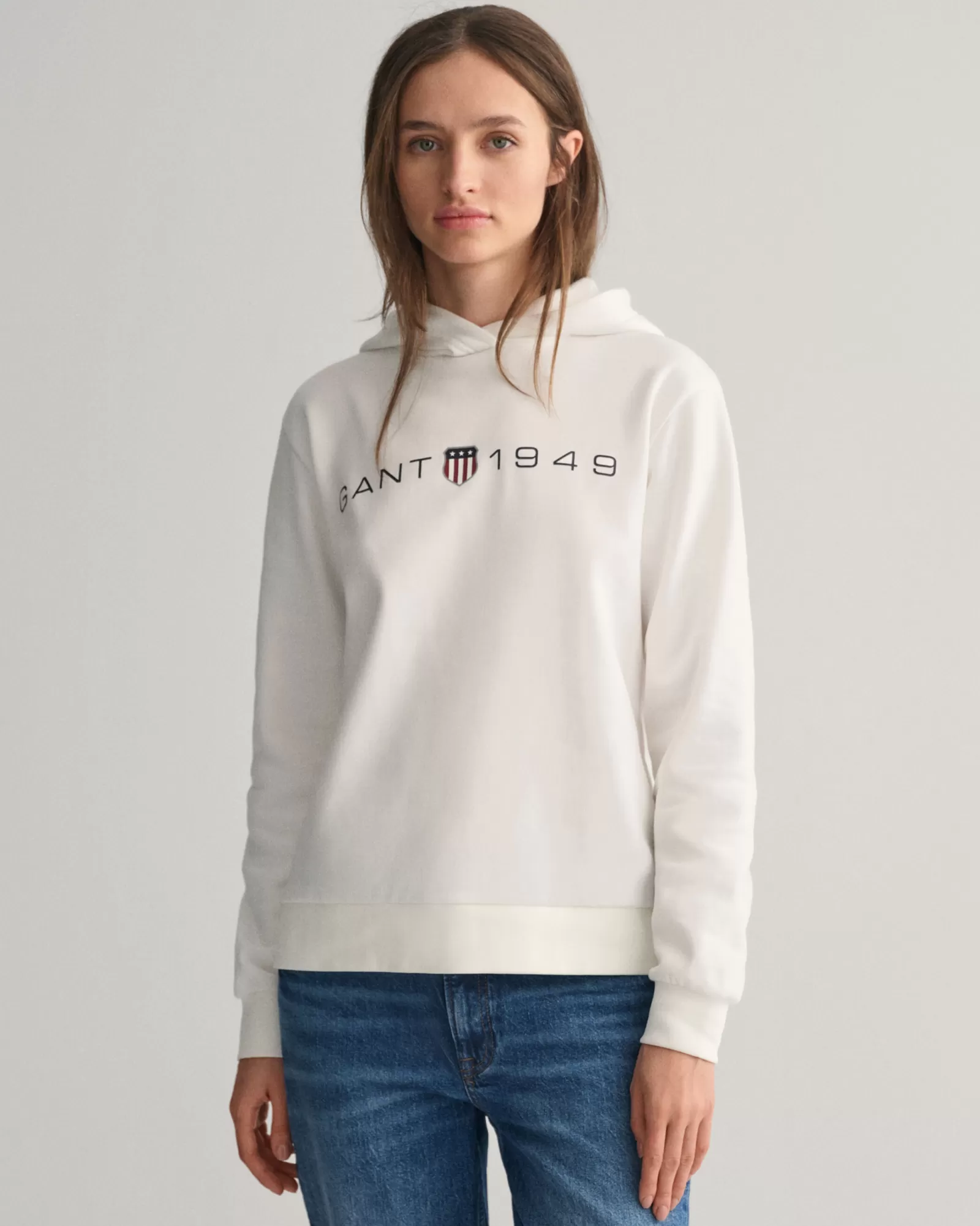 GANT Archive Shield Print Hoodie | Hoodies & Tröjor