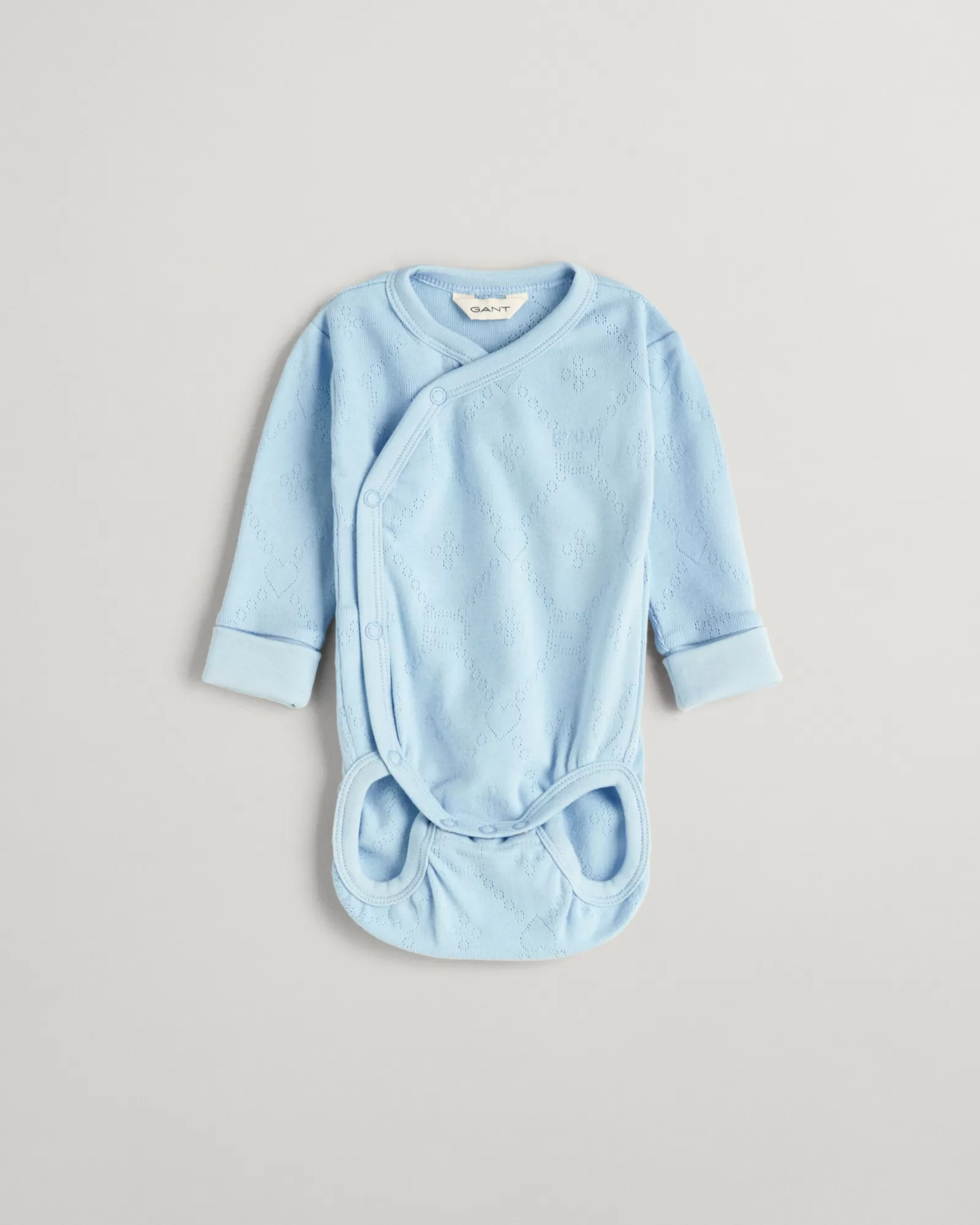 GANT Baby Pointelle Jersey Bodysuit | Barn Bodies & Sparkdräkter