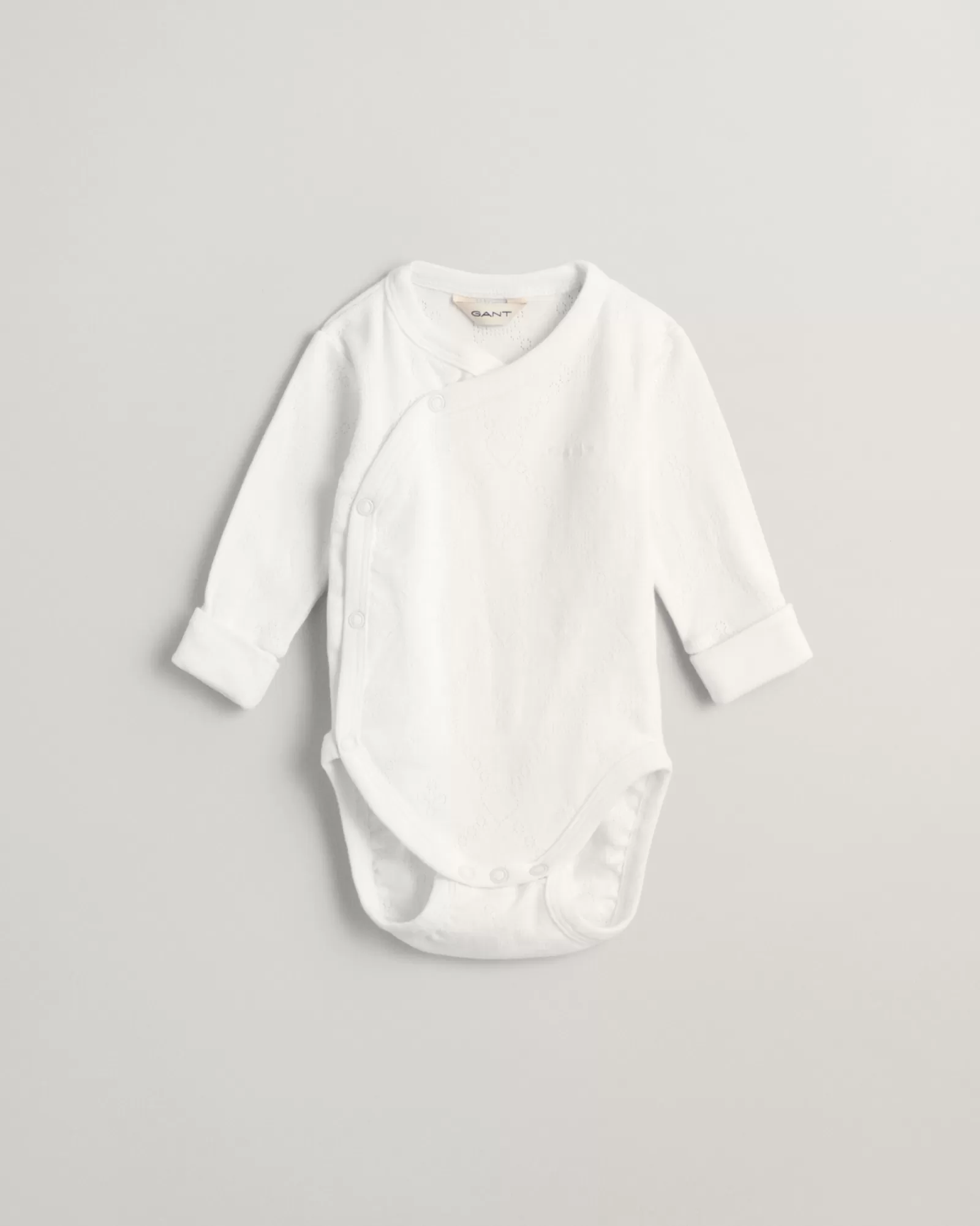 GANT Baby Pointelle Jersey Bodysuit | Barn Bodies & Sparkdräkter