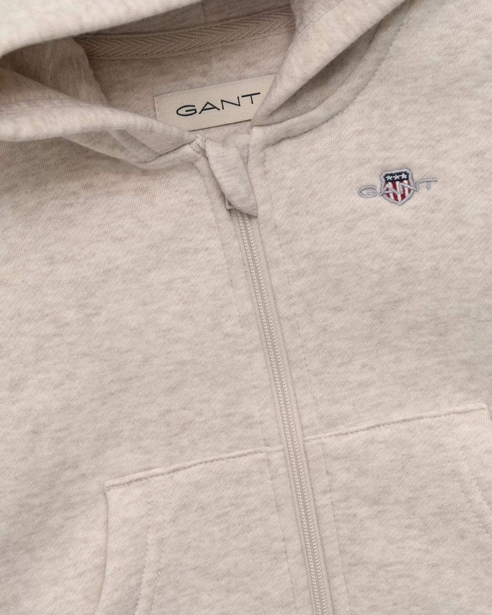 GANT Baby Shield Zip Hoodie | Barn T-Shirts