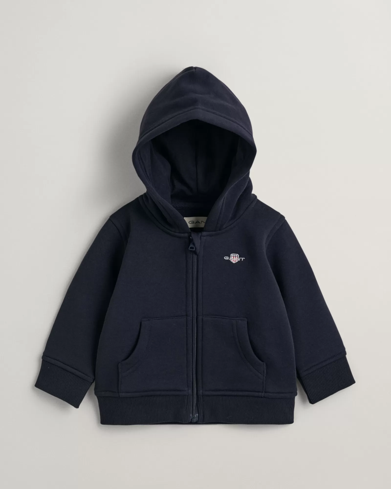 GANT Baby Shield Zip Hoodie | Barn T-Shirts