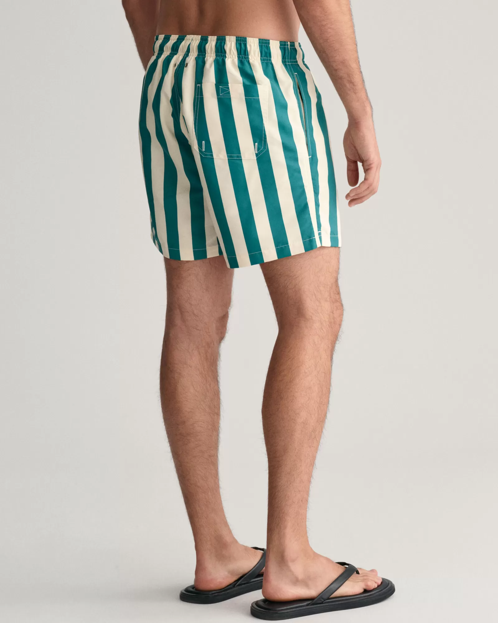 GANT Block Striped Swim Shorts | Badshorts