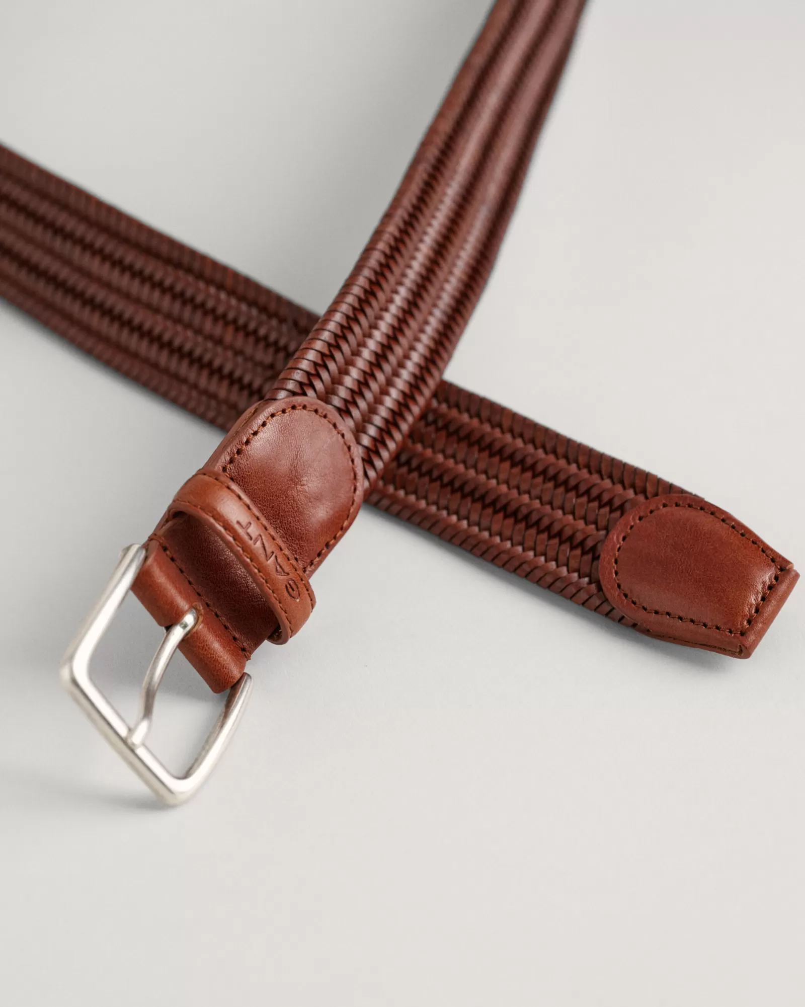 GANT Braided Elastic Leather Belt | Bälten