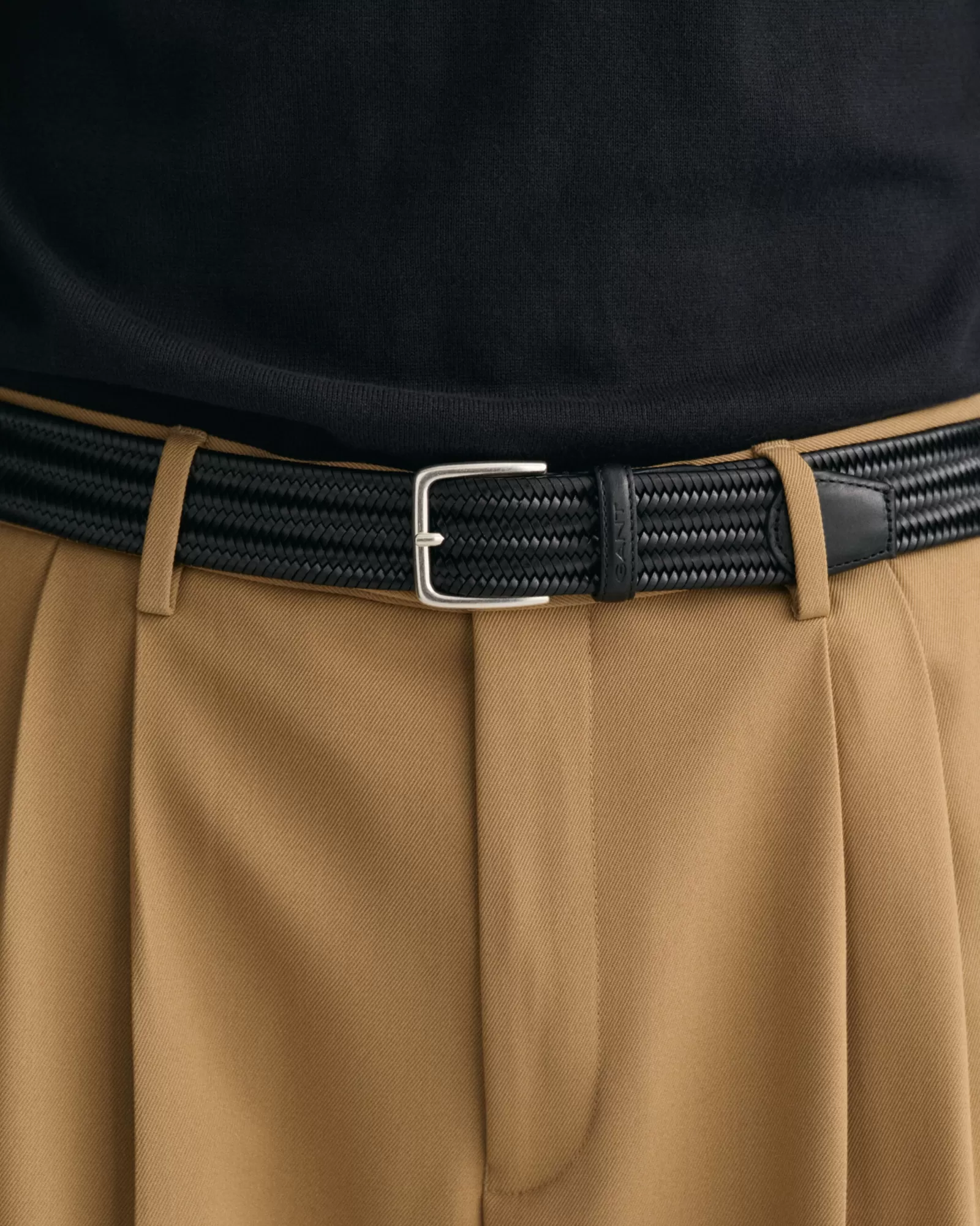 GANT Braided Elastic Leather Belt | Bälten