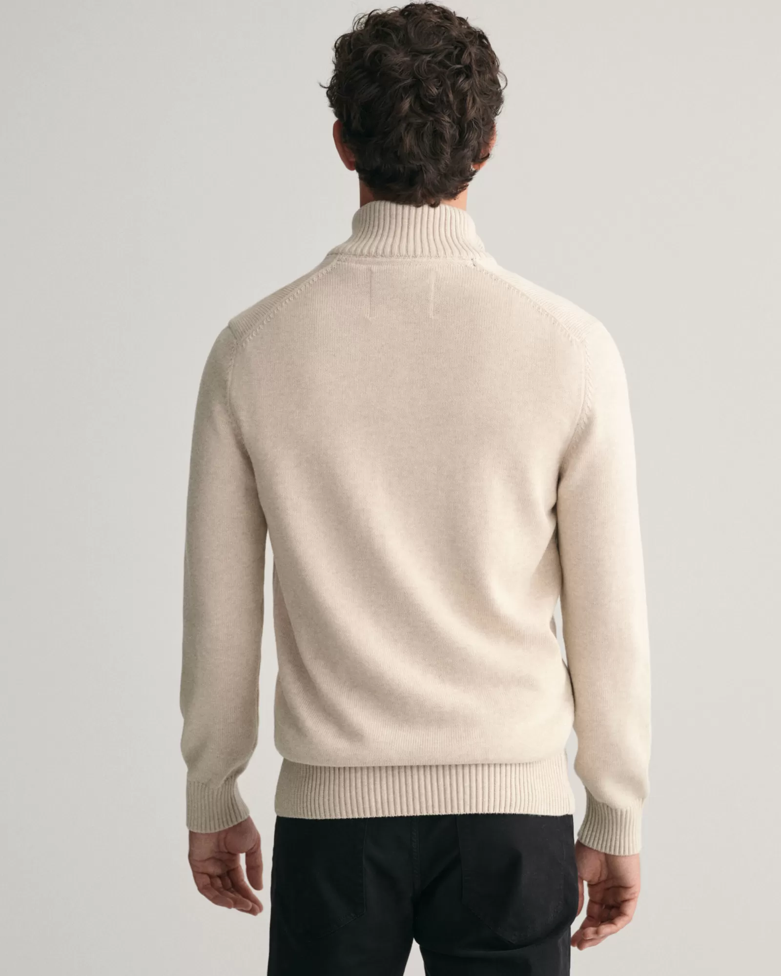 GANT Casual Cotton Half-Zip Sweater | Stickat