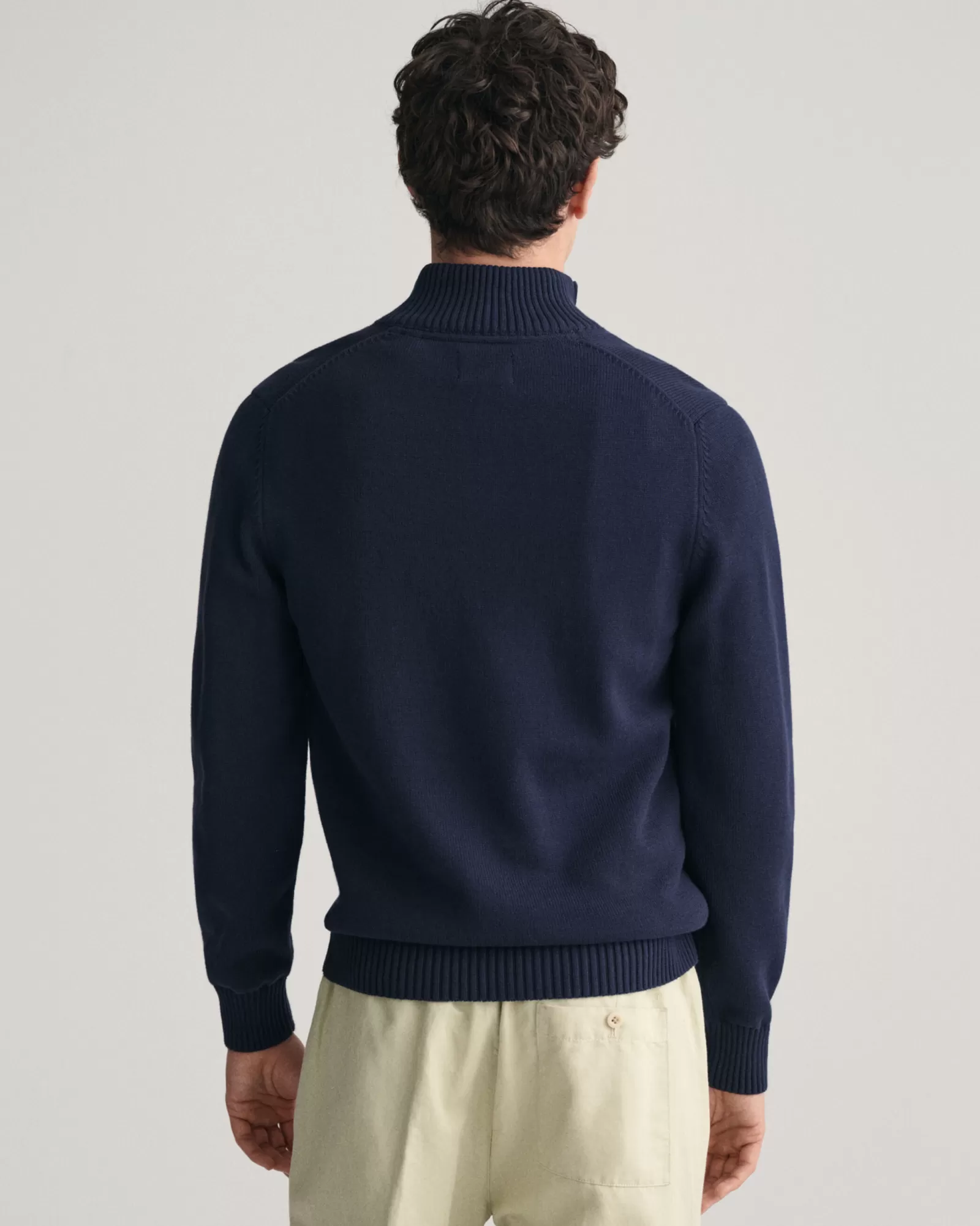 GANT Casual Cotton Half-Zip Sweater | Stickat