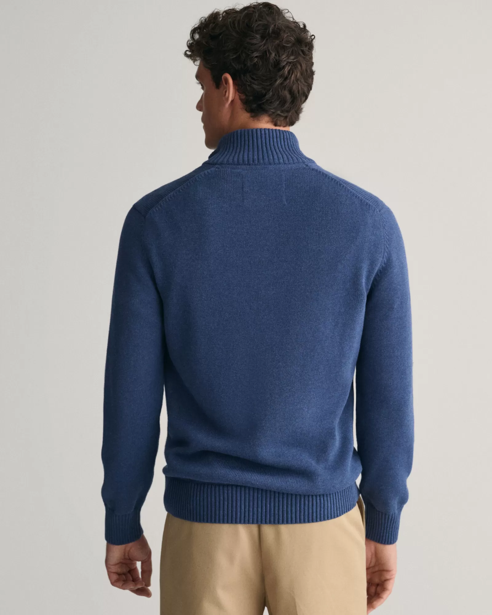 GANT Casual Cotton Half-Zip Sweater | Stickat