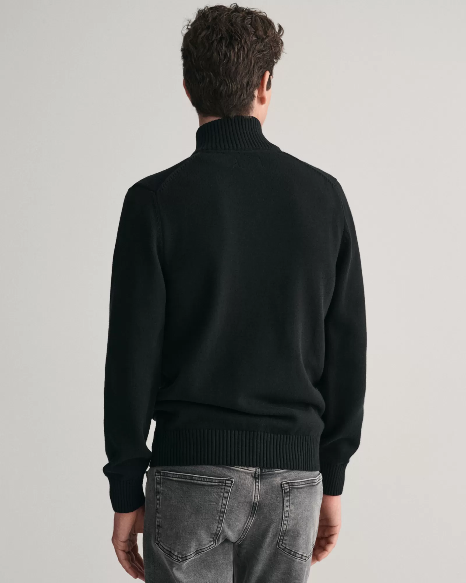 GANT Casual Cotton Half-Zip Sweater | Stickat