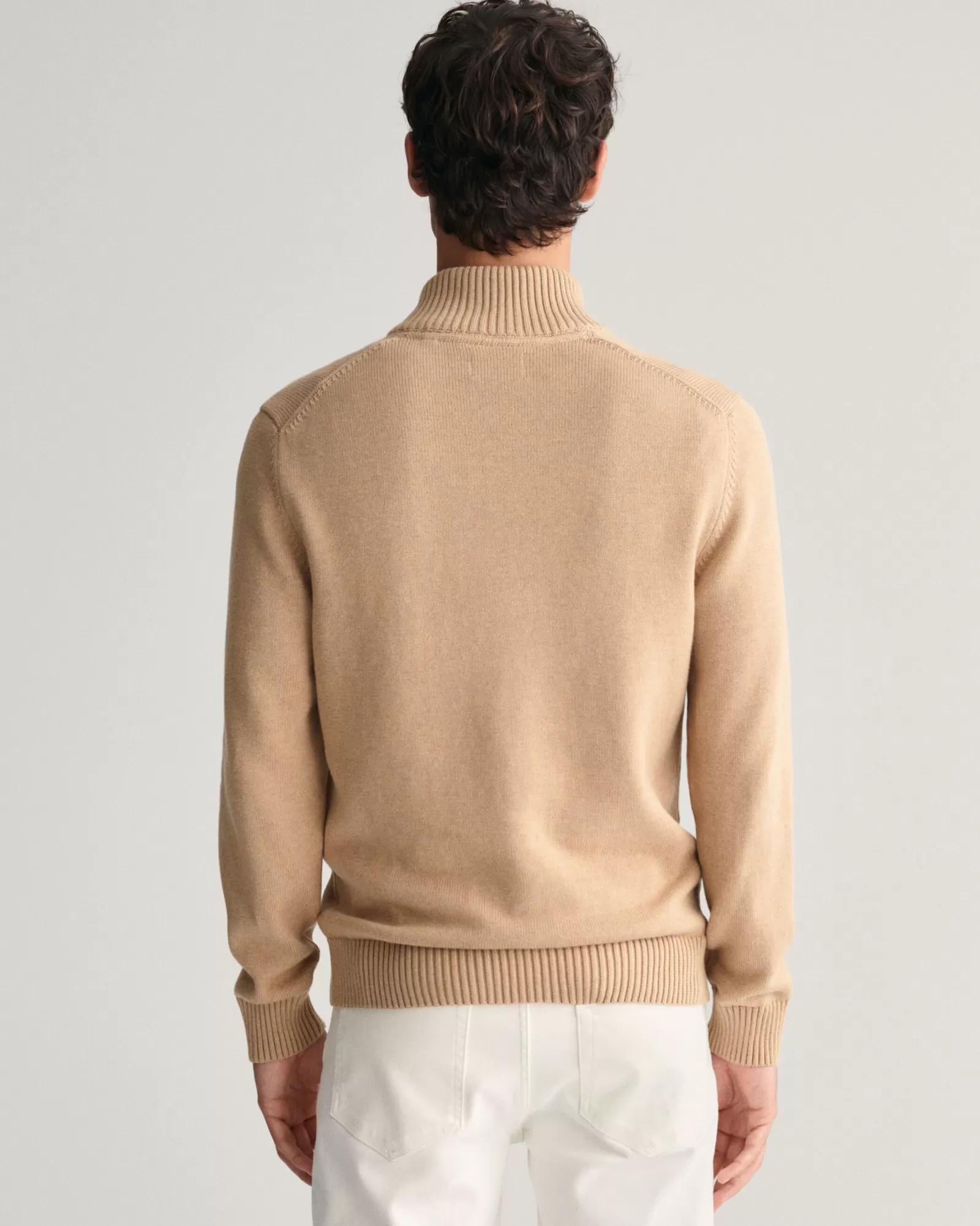 GANT Casual Cotton Half-Zip Sweater | Stickat