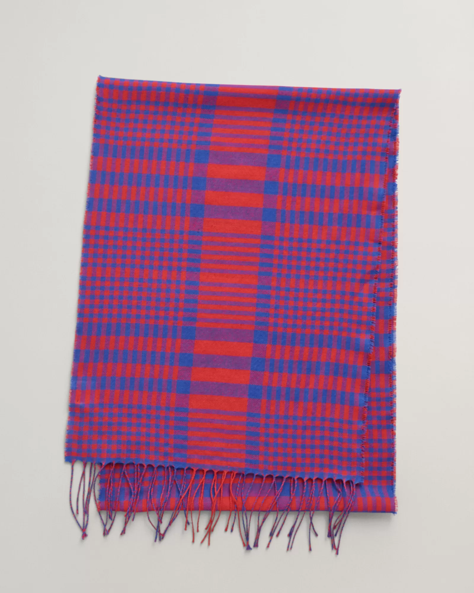 GANT Checked Merino Wool Woven Scarf | Halsdukar & Scarfs