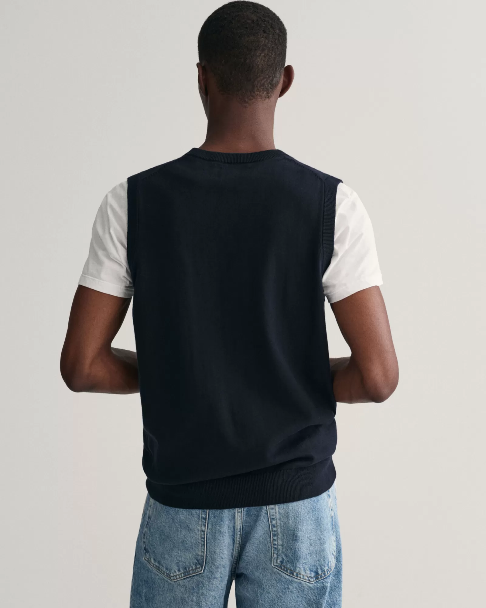 GANT Classic Cotton Vest | Stickat