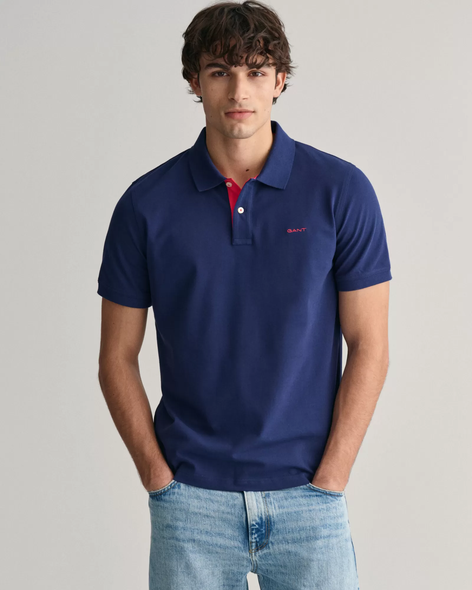 GANT Contrast Piqué Polo Shirt | Pikéer