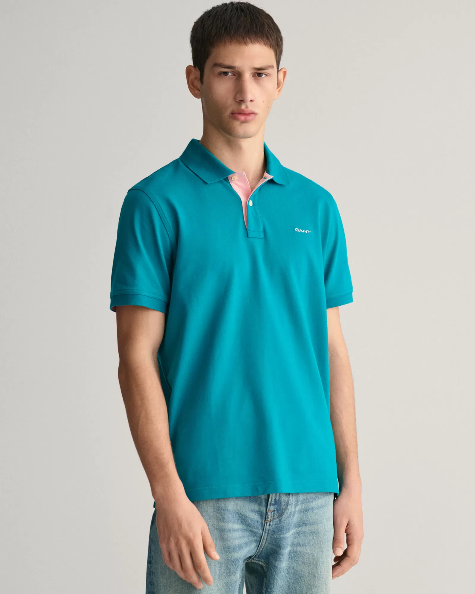 GANT Contrast Piqué Polo Shirt | Pikéer