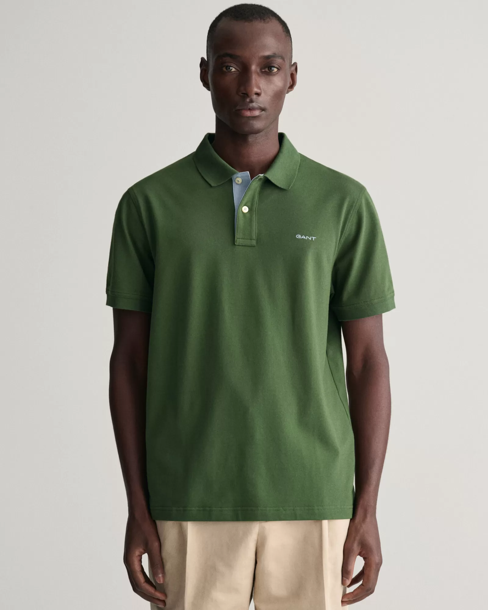 GANT Contrast Piqué Polo Shirt | Pikéer