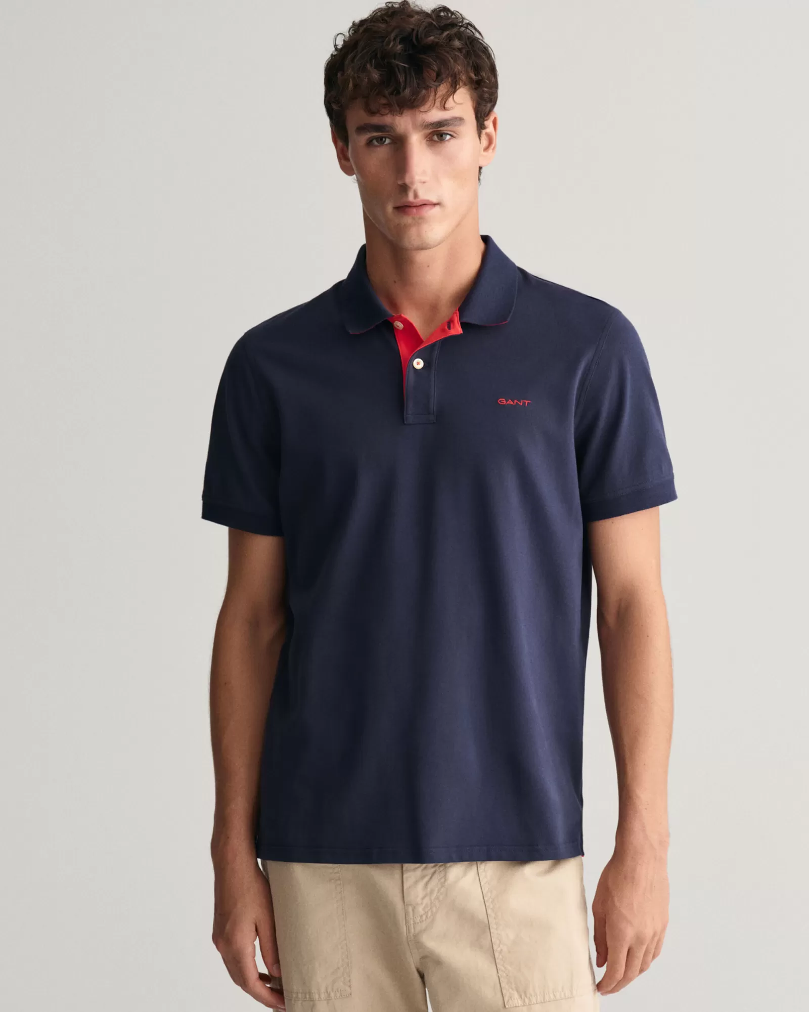 GANT Contrast Piqué Polo Shirt | Pikéer