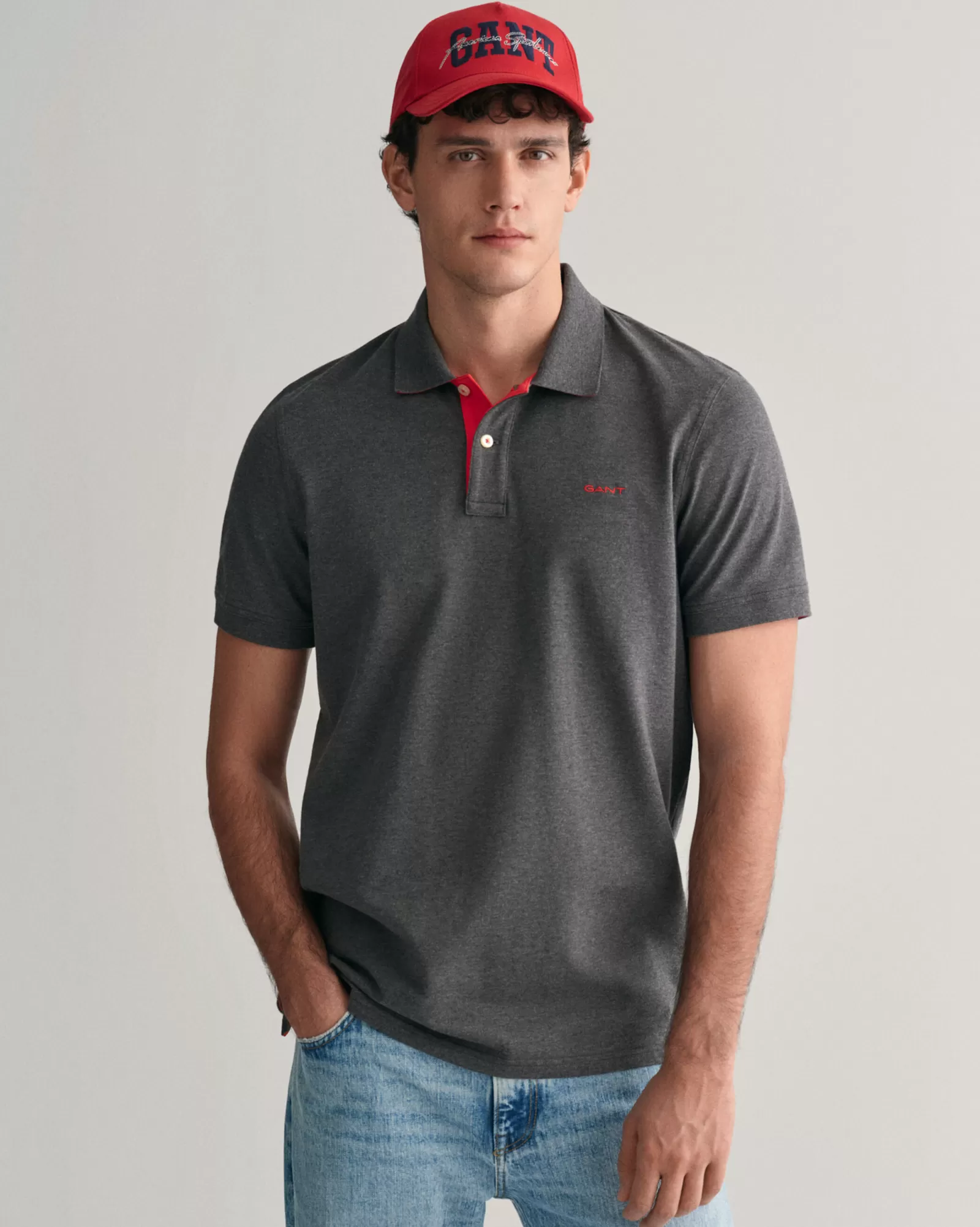 GANT Contrast Piqué Polo Shirt | Pikéer