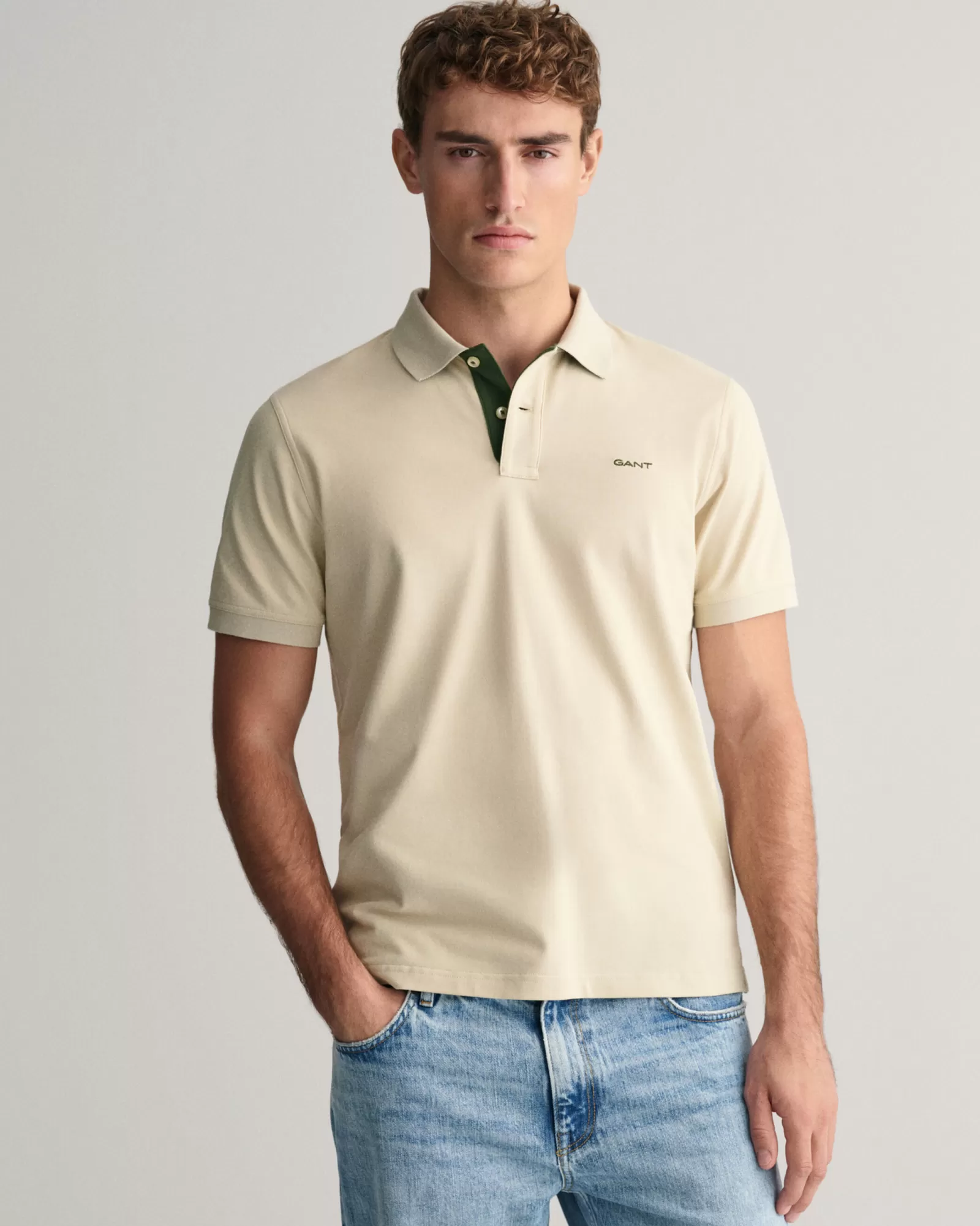 GANT Contrast Piqué Polo Shirt | Pikéer