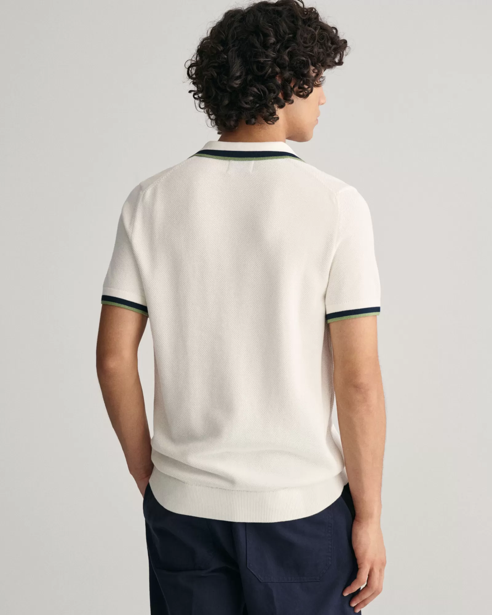 GANT Cotton Piqué Polo Shirt | Stickat | Pikéer