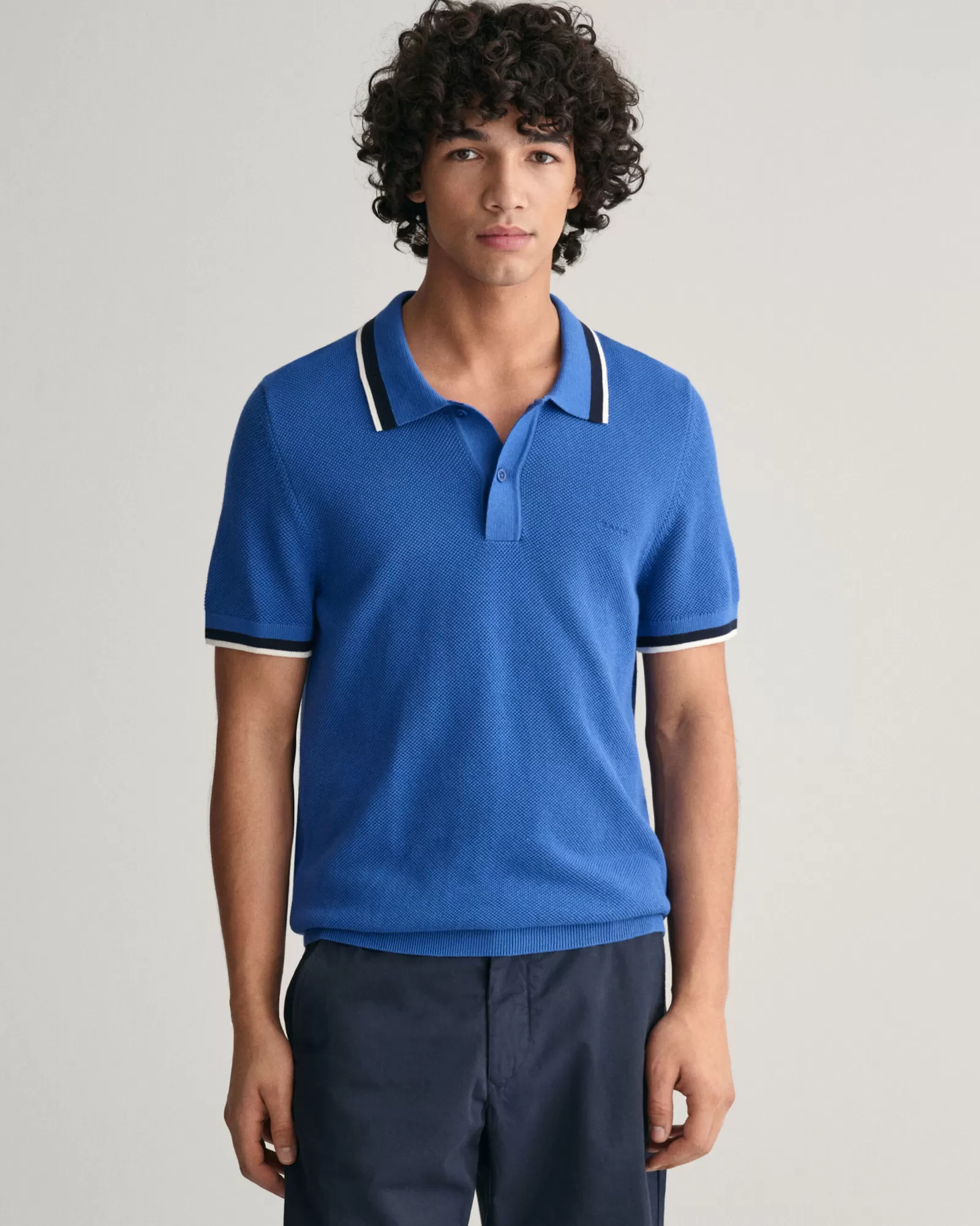 GANT Cotton Piqué Polo Shirt | Stickat | Pikéer