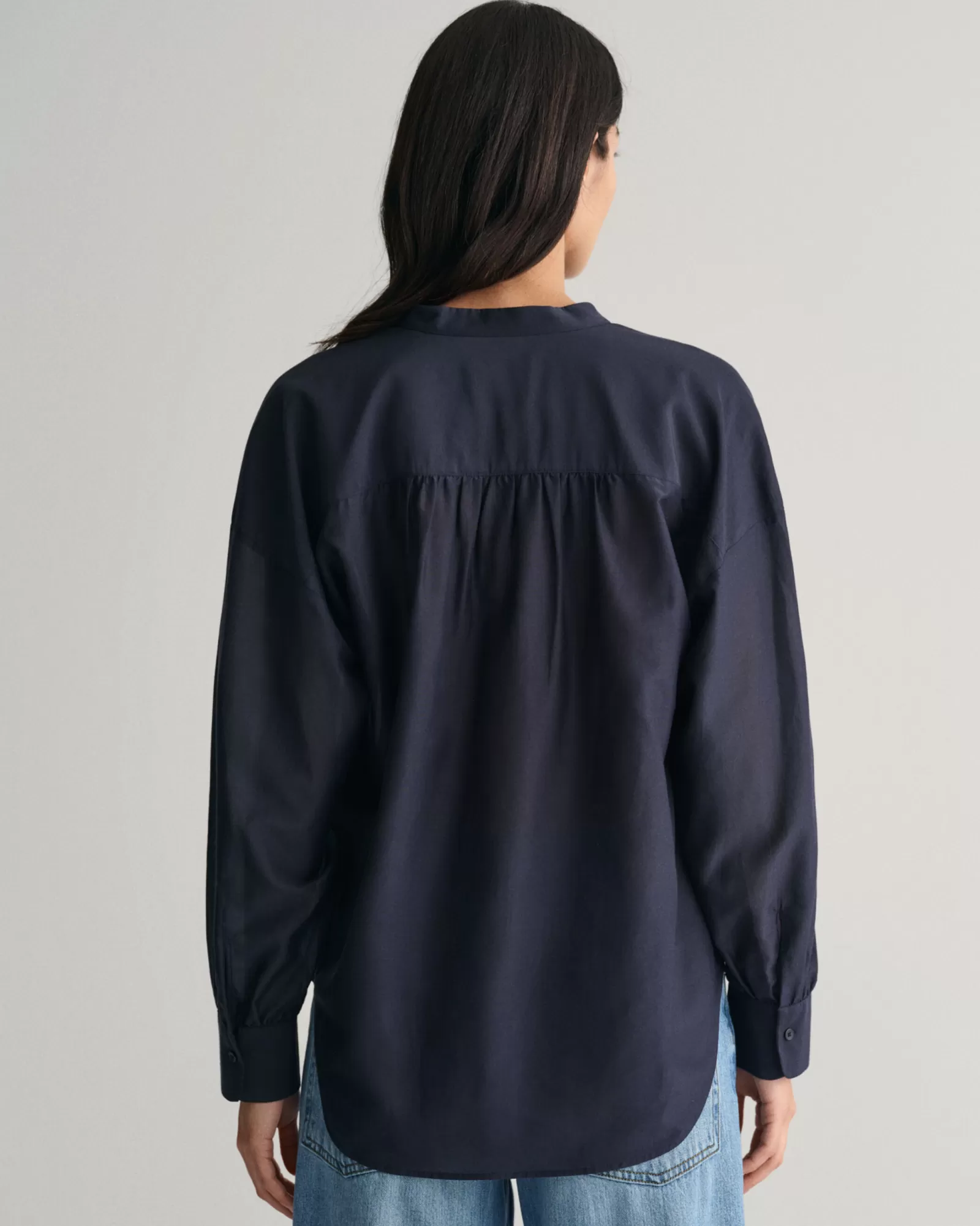 GANT Cotton Silk Blouse | Skjortor & Blusar