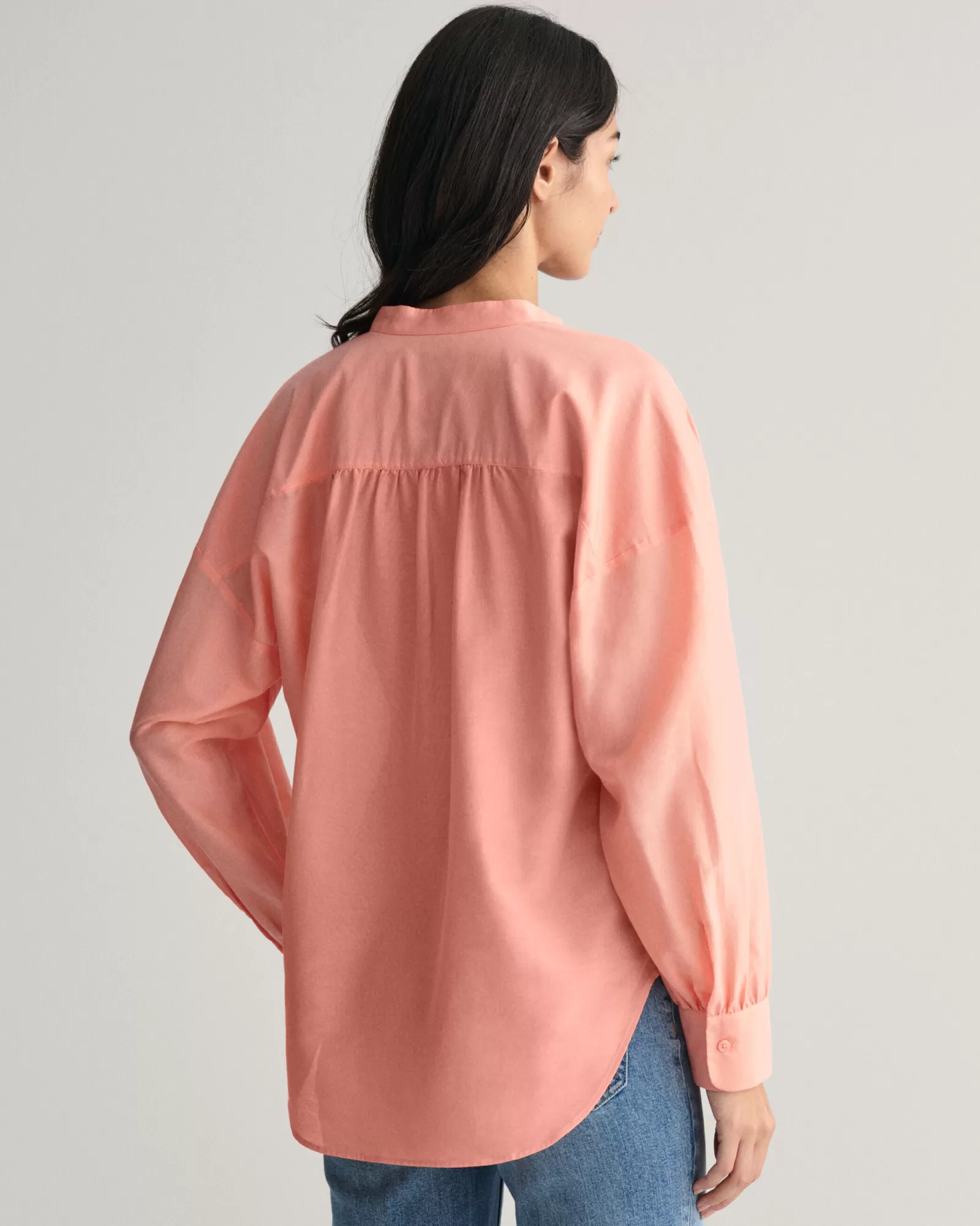 GANT Cotton Silk Blouse | Skjortor & Blusar