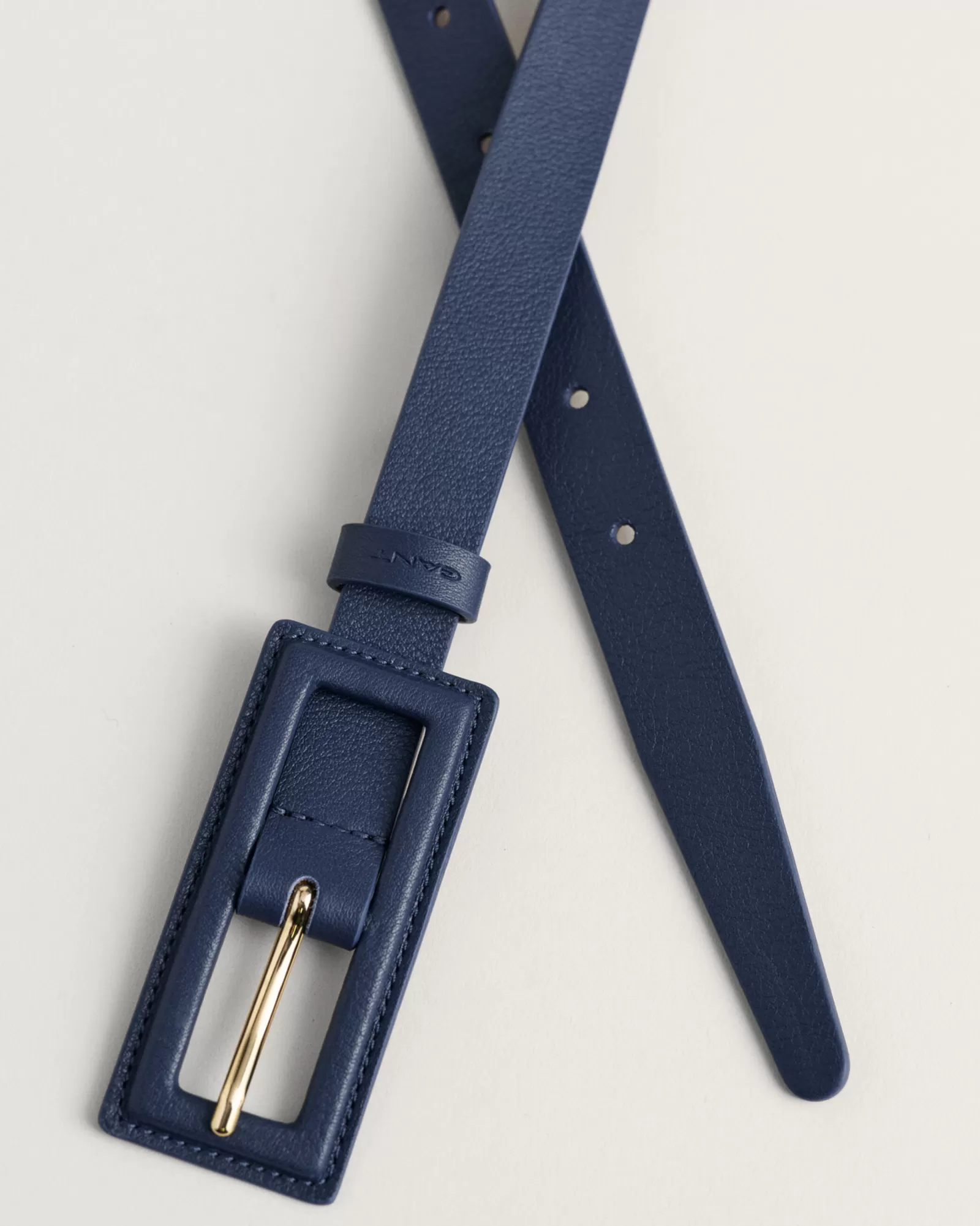 GANT Covered Buckle Slim Leather Belt | Bälten