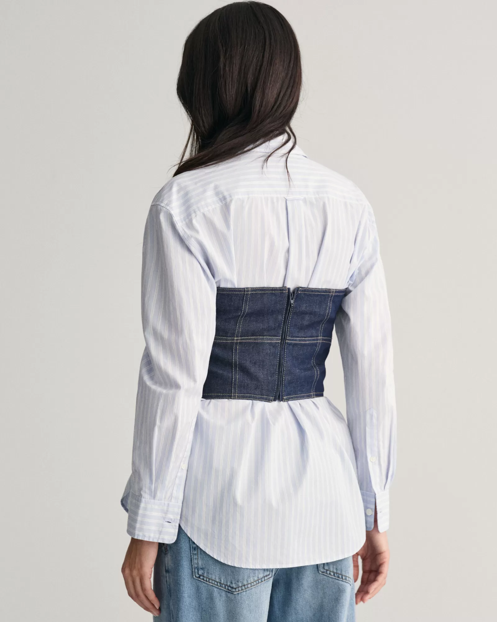 GANT Denim Bustier Top | T-shirtar & Toppar