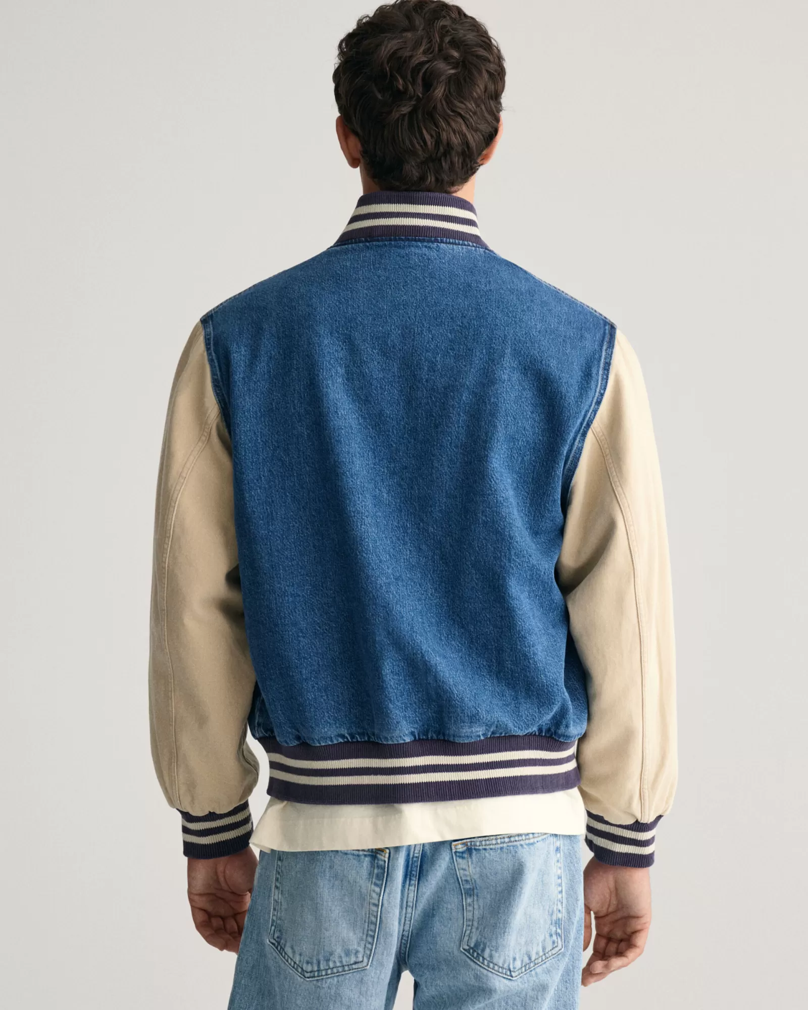 GANT Denim Varsity Jacket | Jackor & Rockar